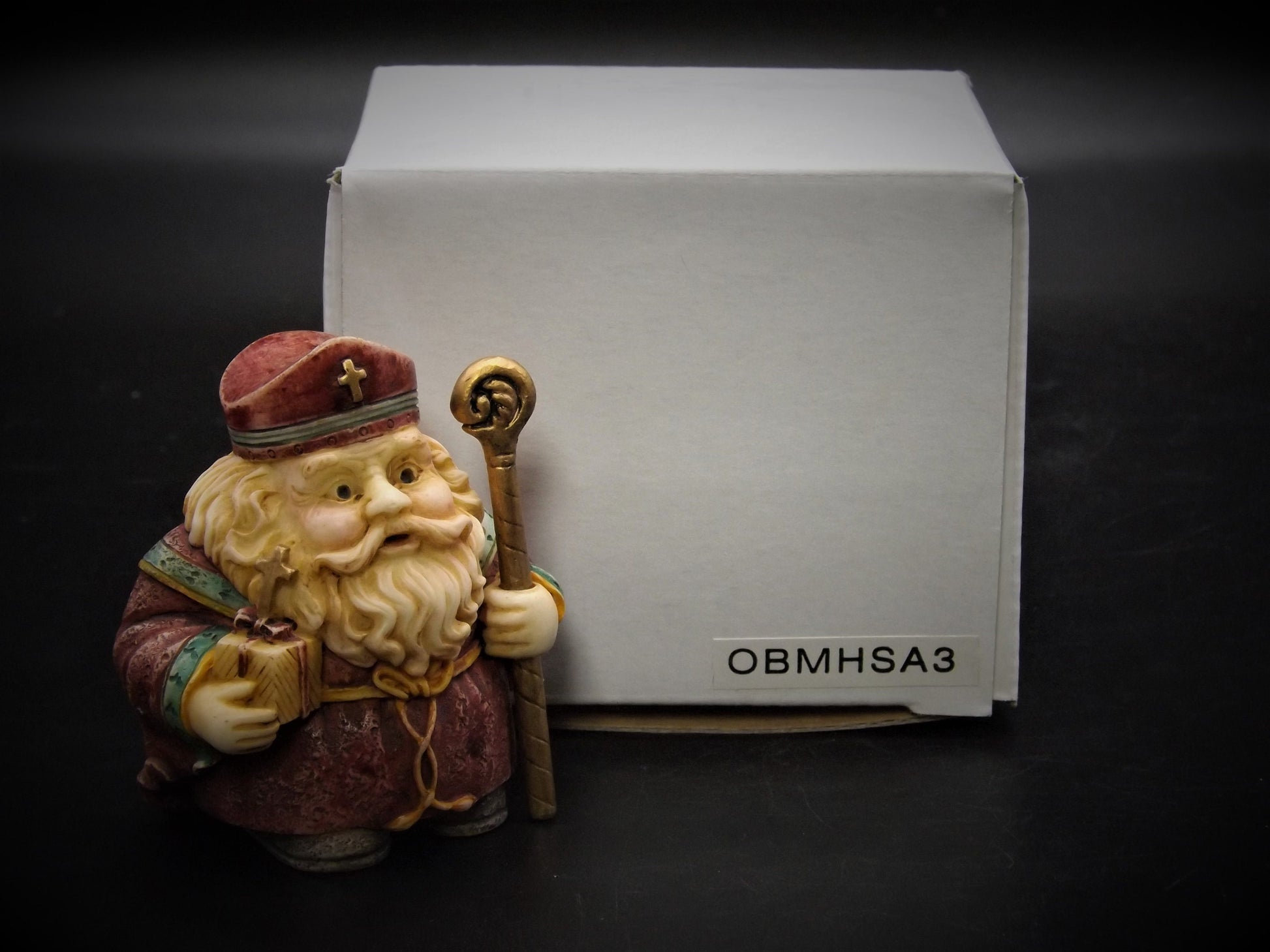 Harmony Kingdom Pot Bellys Santa Claus Figurine with Box