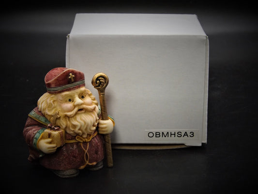 Harmony Kingdom Pot Bellys Santa Claus Figurine with Box