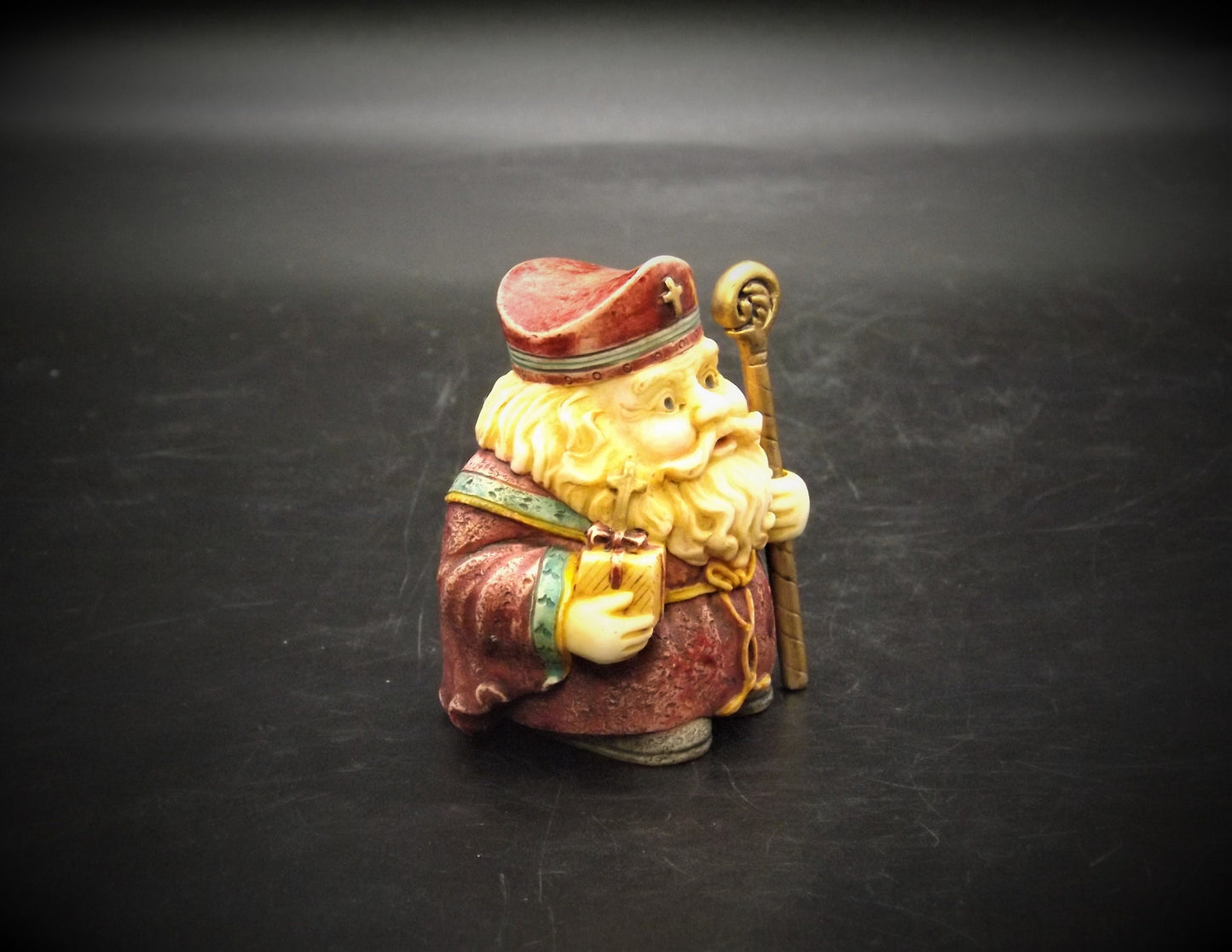 Harmony Kingdom Pot Bellys Santa Claus Figurine with Box