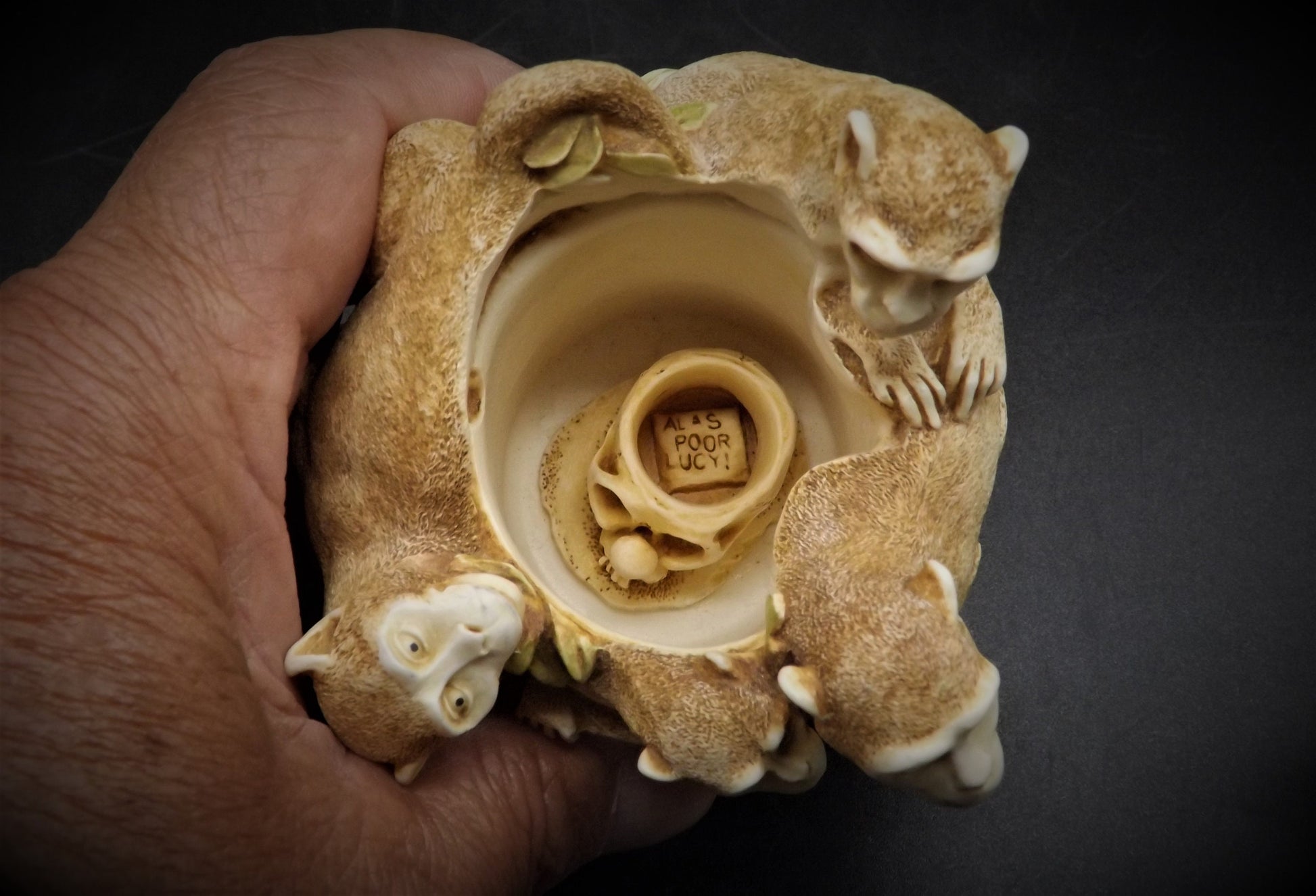 Harmony Kingdom Monkey Figurine: Family Reunion Treasure Jest, Limited Edition