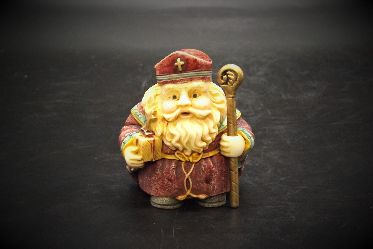 Harmony Kingdom Pot Bellys Santa Claus Figurine with Box