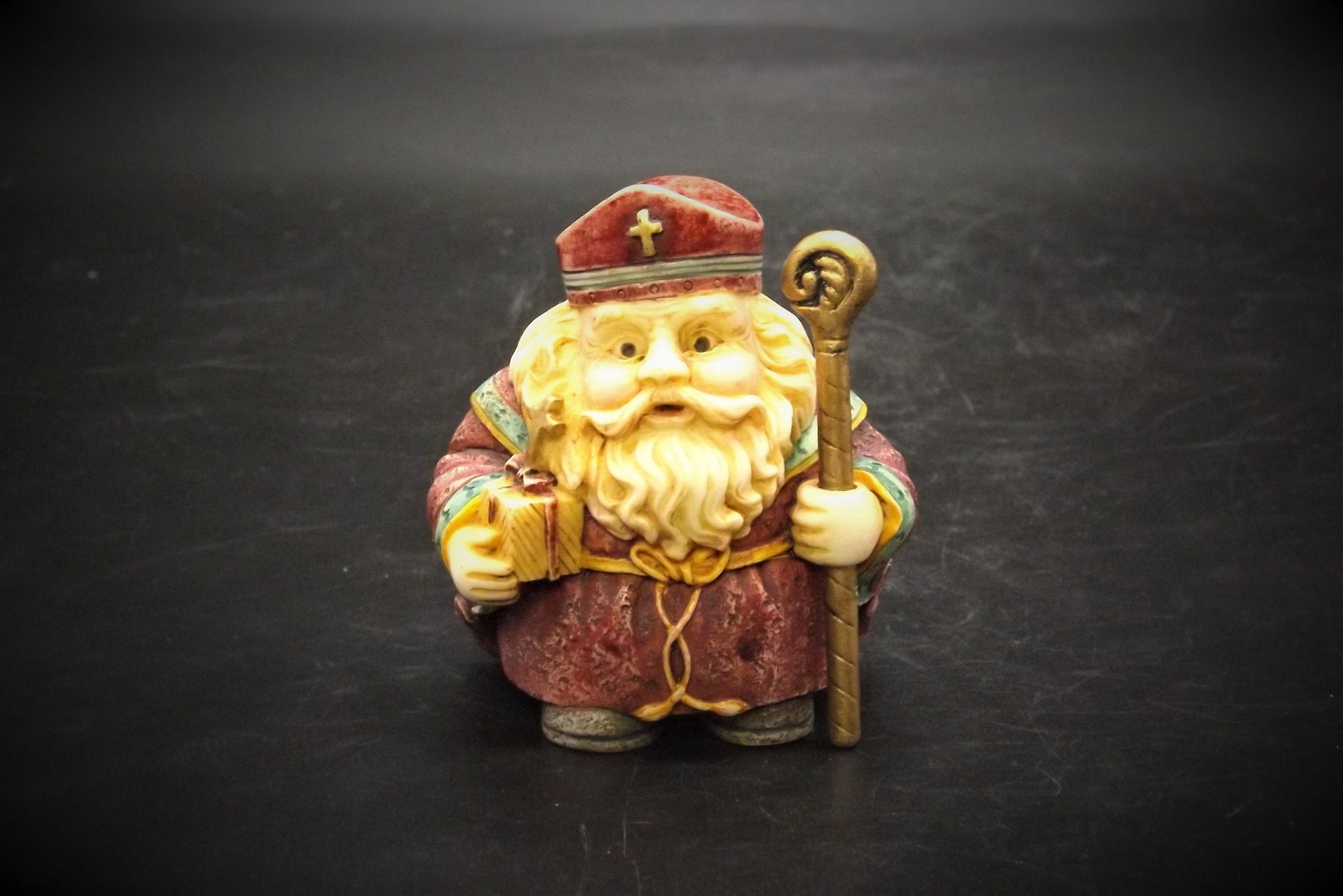 Harmony Kingdom Pot Bellys Santa Claus Figurine with Box
