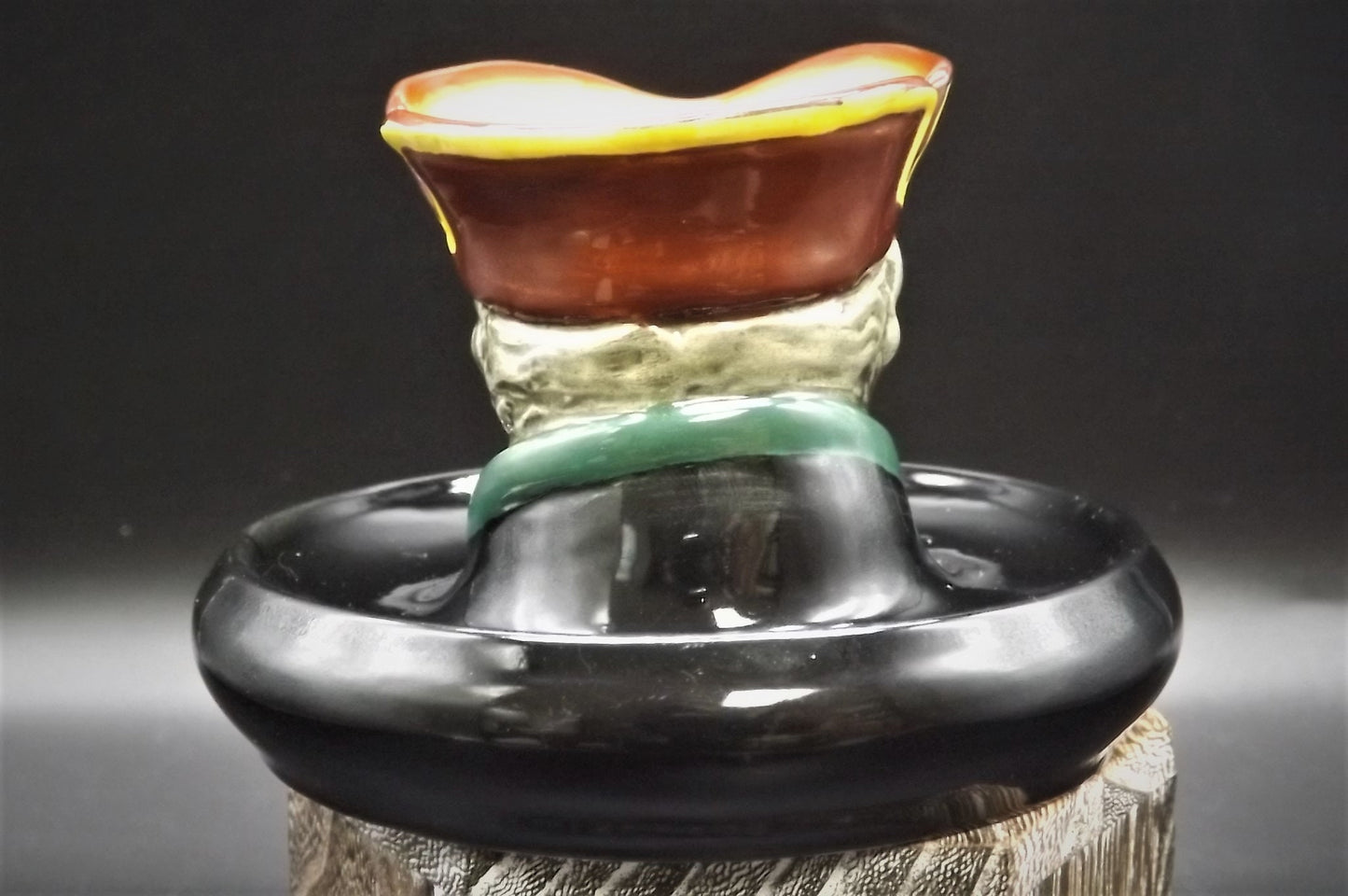 Vintage 1930's Royal Doulton Doultonville Collection Character jug D-5601 "Dick Turpin" Match holder ashtray. Excellent condition no box.