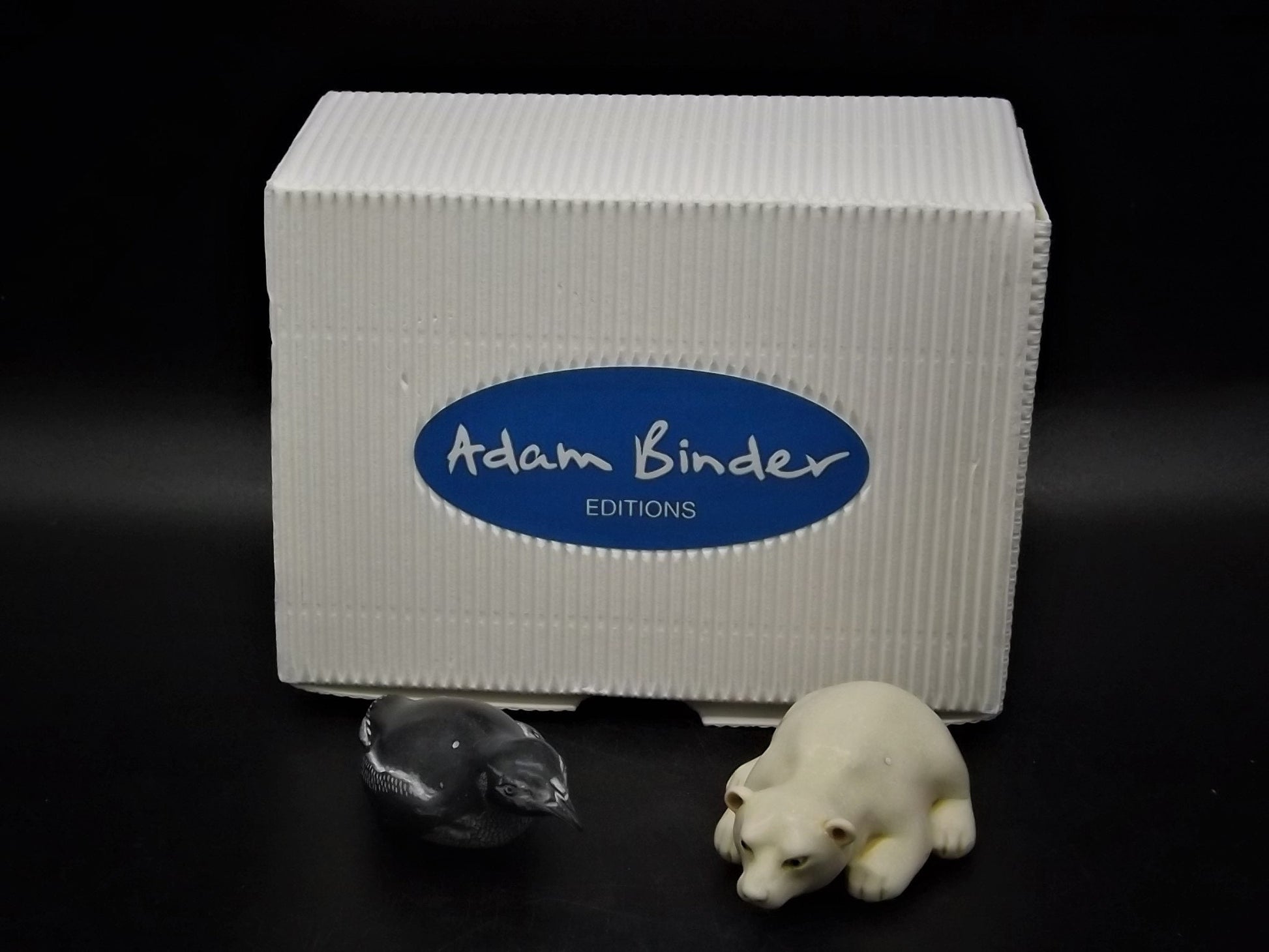 Adam Binder Editions Palm Charm: Polar Bear and Penguin Set