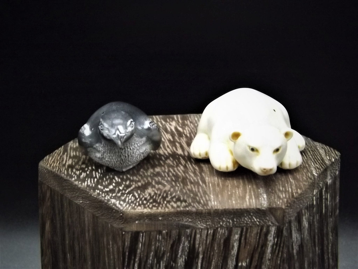 Adam Binder Editions Palm Charm: Polar Bear and Penguin Set