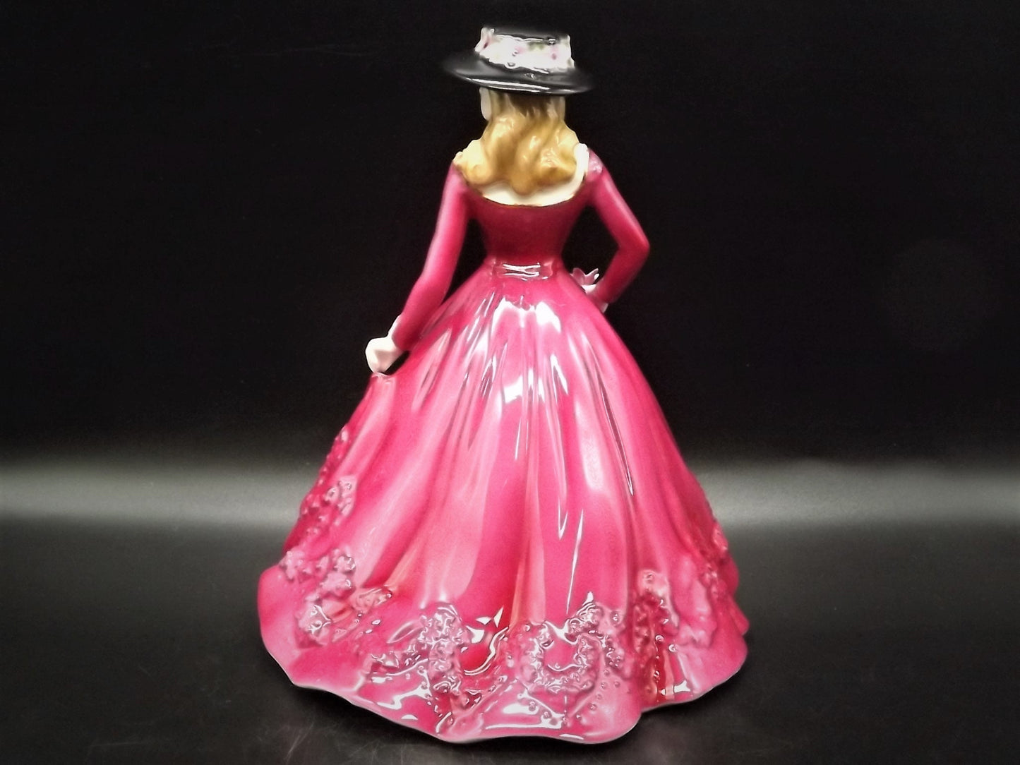 Vintage Royal Worcester "Christina" Figurine: Les Petites Bone China, England