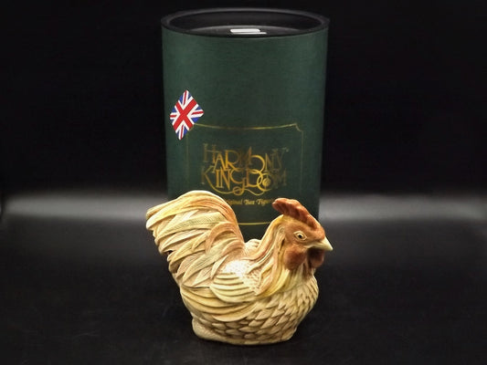 Harmony Kingdom Rooster Figurine: Rise and Shine, Version Two, Limited Edition