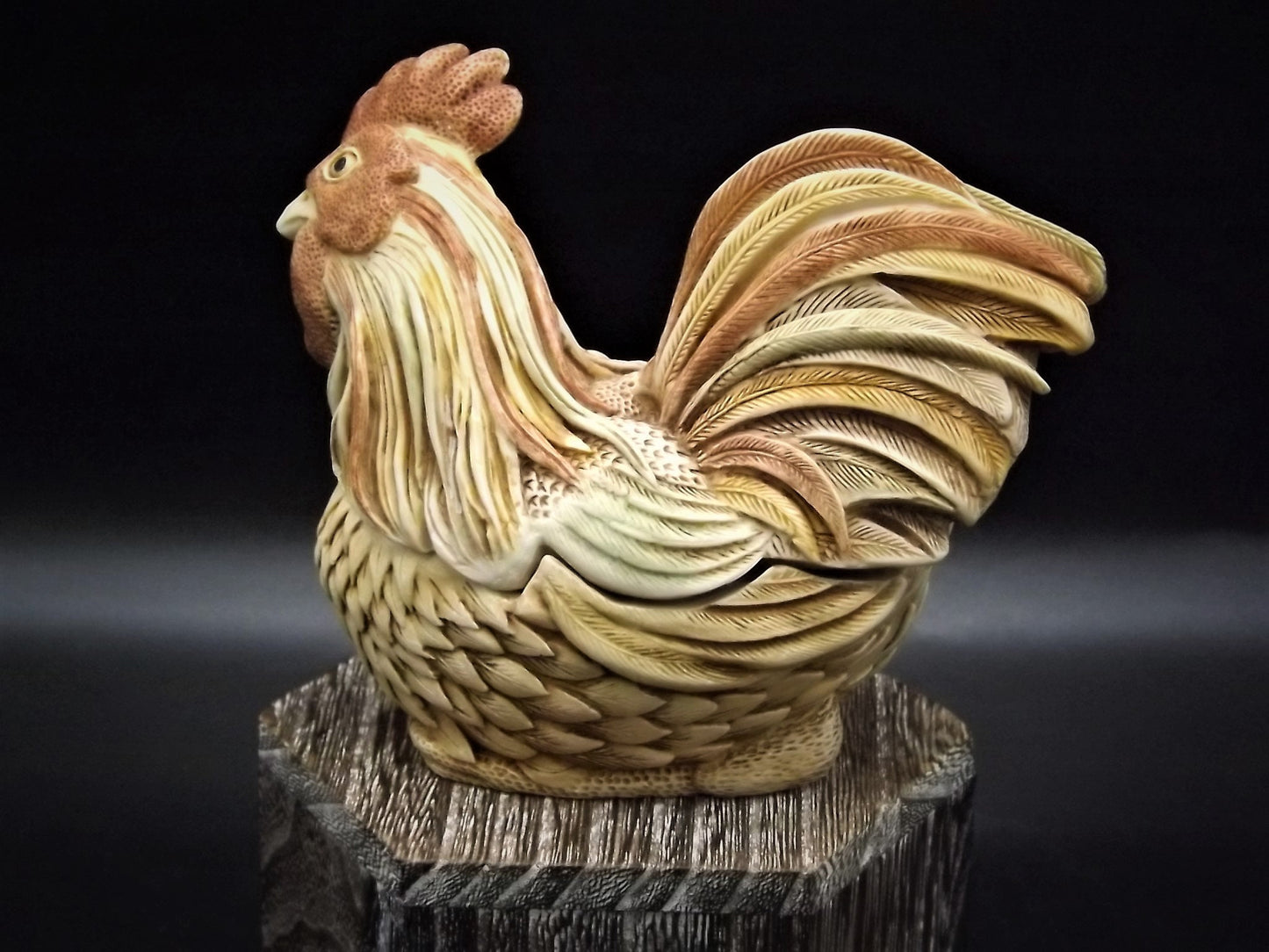 Harmony Kingdom Rooster Figurine: Rise and Shine, Version Two, Limited Edition