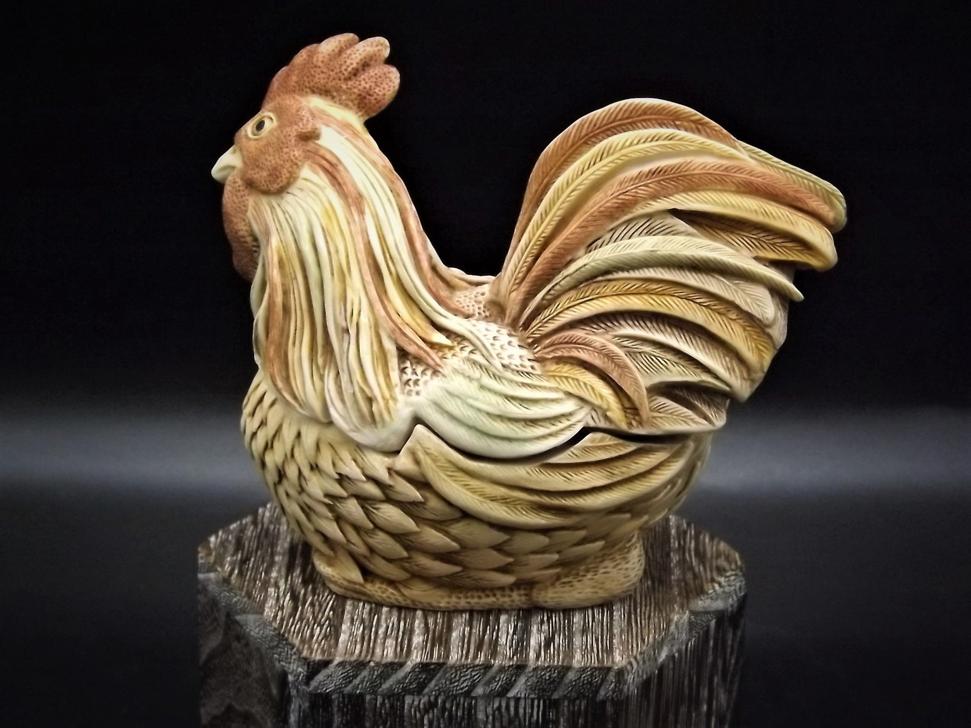 Harmony Kingdom Rooster Figurine: Rise and Shine, Version Two, Limited Edition