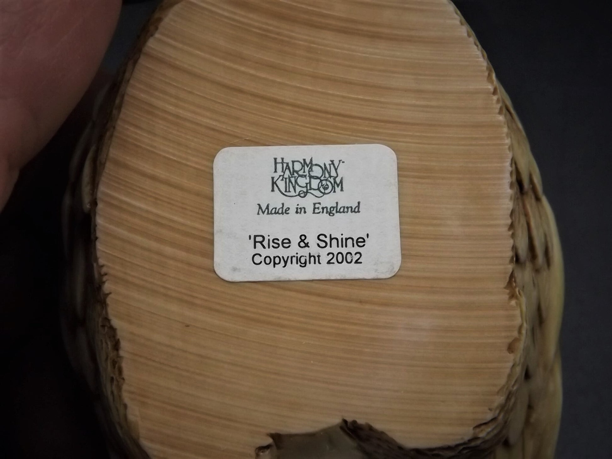 Harmony Kingdom Rooster Figurine: Rise and Shine, Version Two, Limited Edition