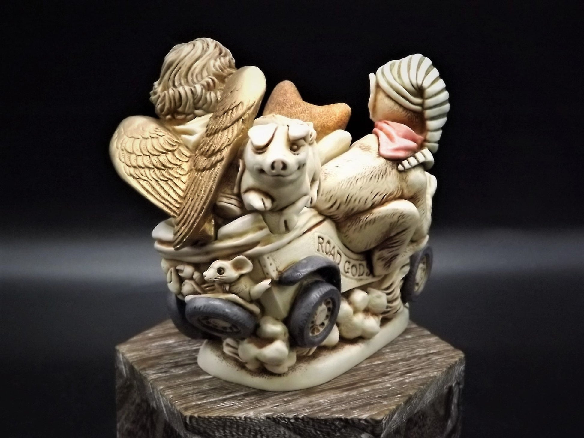 Vintage Harmony Kingdom Figurine: Road Gods, Limited Edition (500)