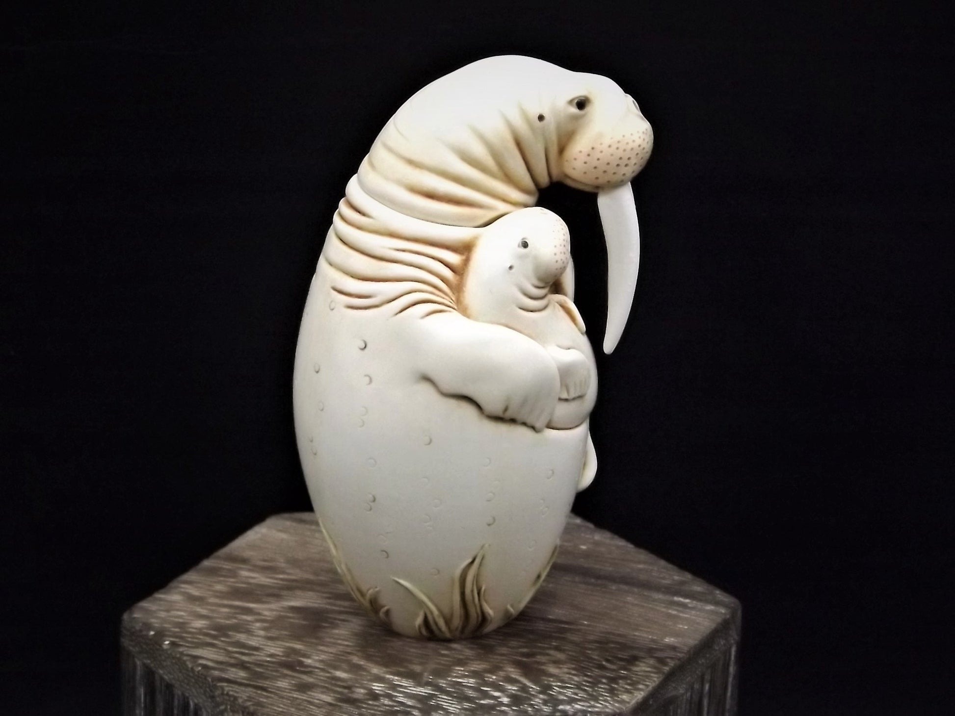 Adam Binder "Coo Coo Kachoo" Walrus Figurine: Limited Edition #85/250