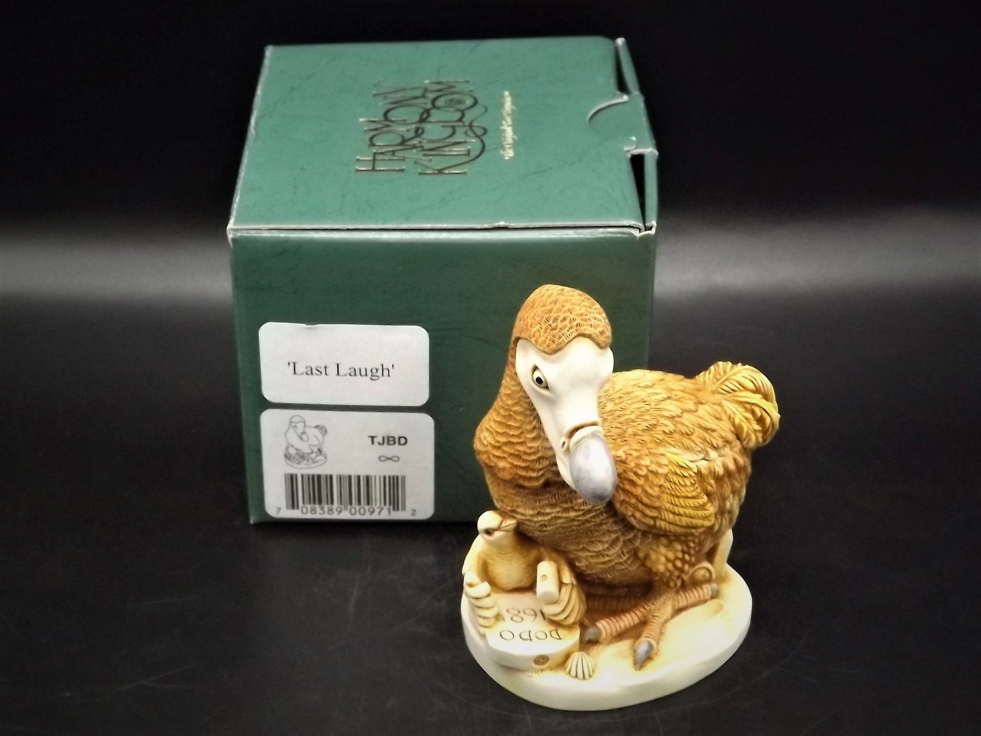 Retired Harmony Kingdom Dodo Figurine: The Last Laugh, Infinity Version (1999)