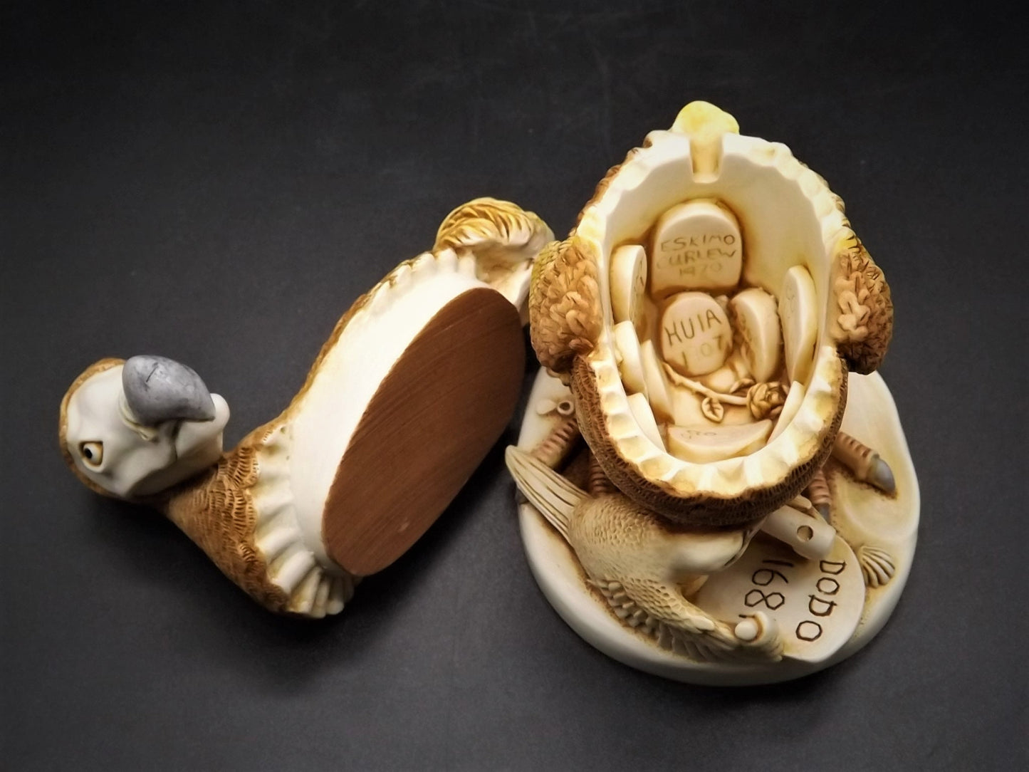 Retired Harmony Kingdom Dodo Figurine: The Last Laugh, Infinity Version (1999)