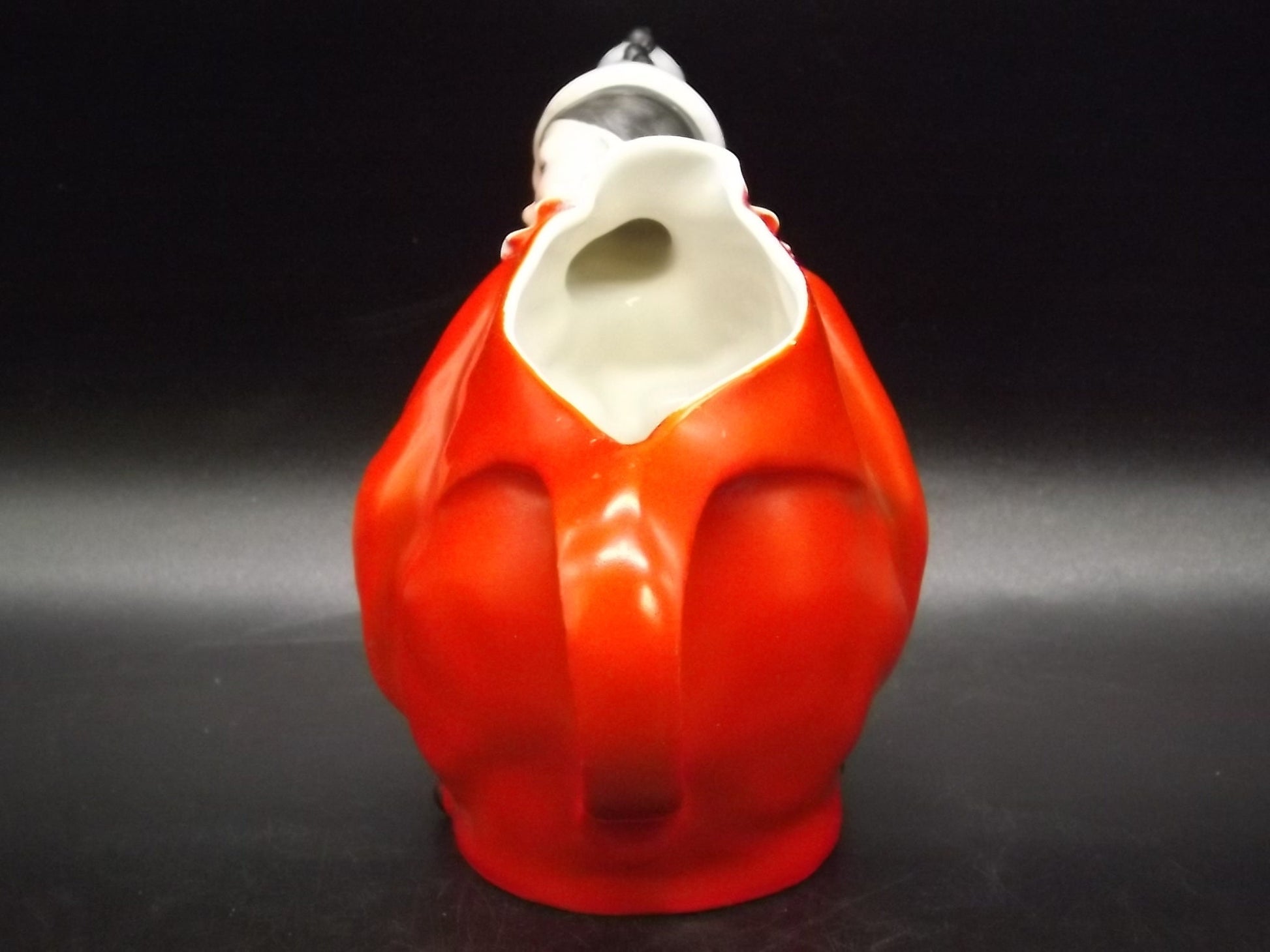 Closeout Sale! Vintage Royal Beyreuth Harlequin Clown Creamer #827. Excellent condition with no chips or cracks.