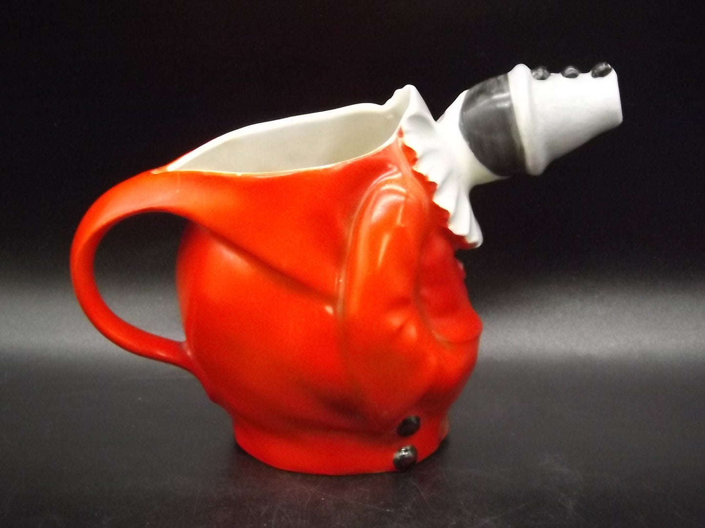 Closeout Sale! Vintage Royal Beyreuth Harlequin Clown Creamer #827. Excellent condition with no chips or cracks.