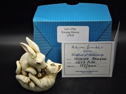 Adam Binder Editions "Kissing Breeze" Figurine - Limited Edition #177/400