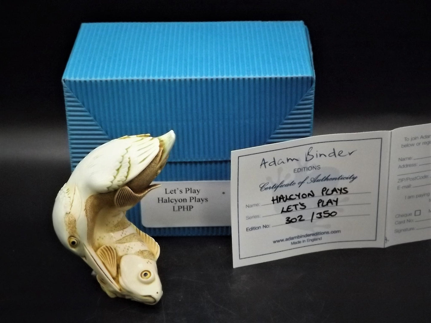 Adam Binder Editions Halcyon Plays Sculpture - Limited Edition