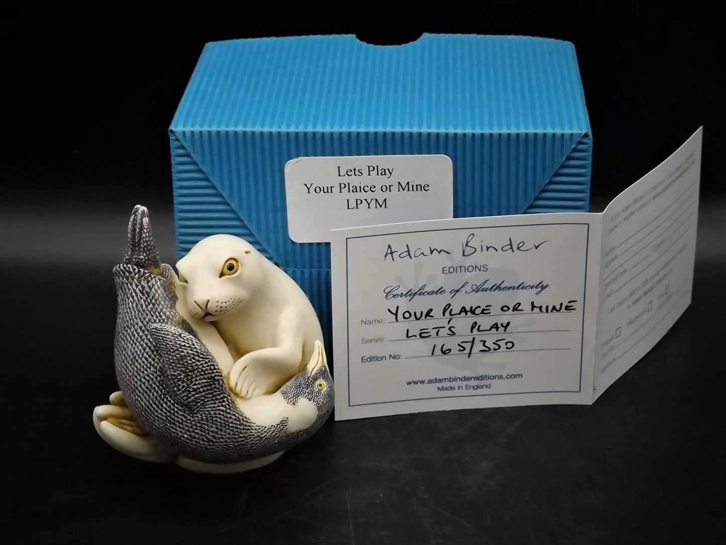 Adam Binder Editions Halcyon Plays Sculpture - Limited Edition