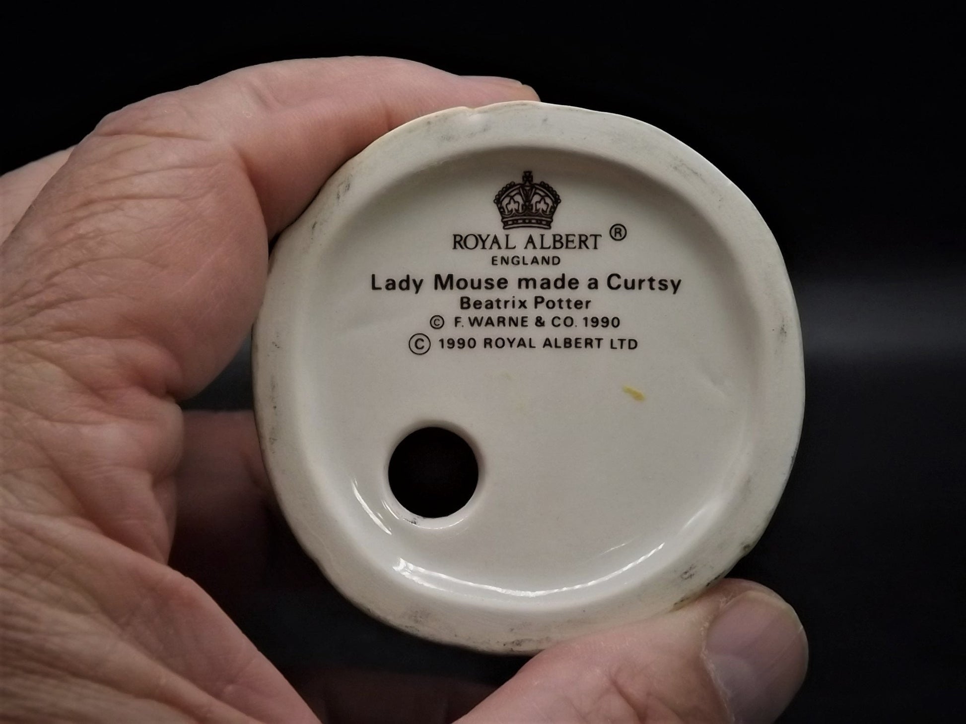 Vintage Royal Albert Lady Mouse Figurine: Beatrix Potter Collectible (Original Box)