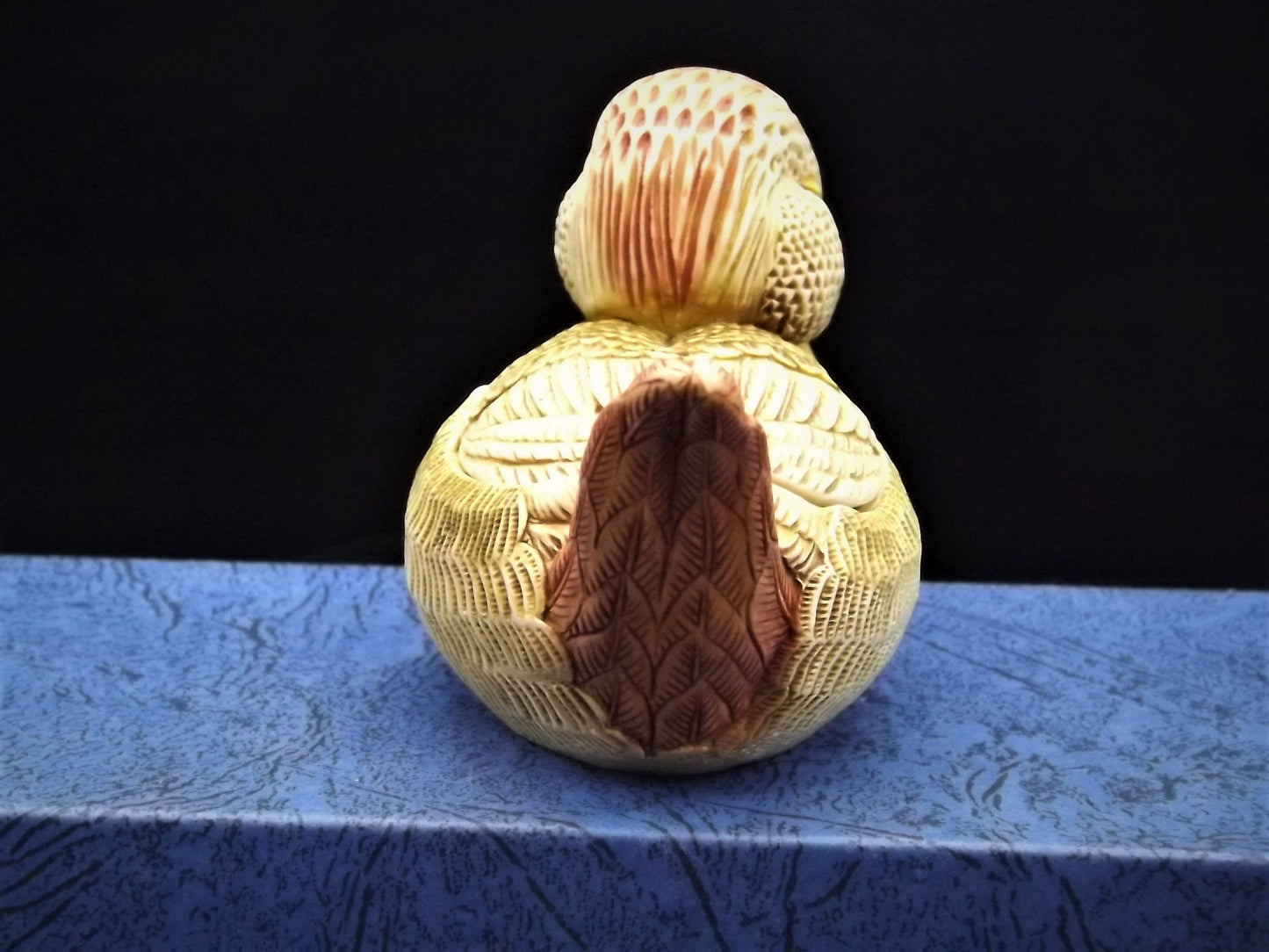 Closeout Sale! Retired 1990 Harmony Kingdom "Pondering" Duck piece Excellent condition. Item TJLDU