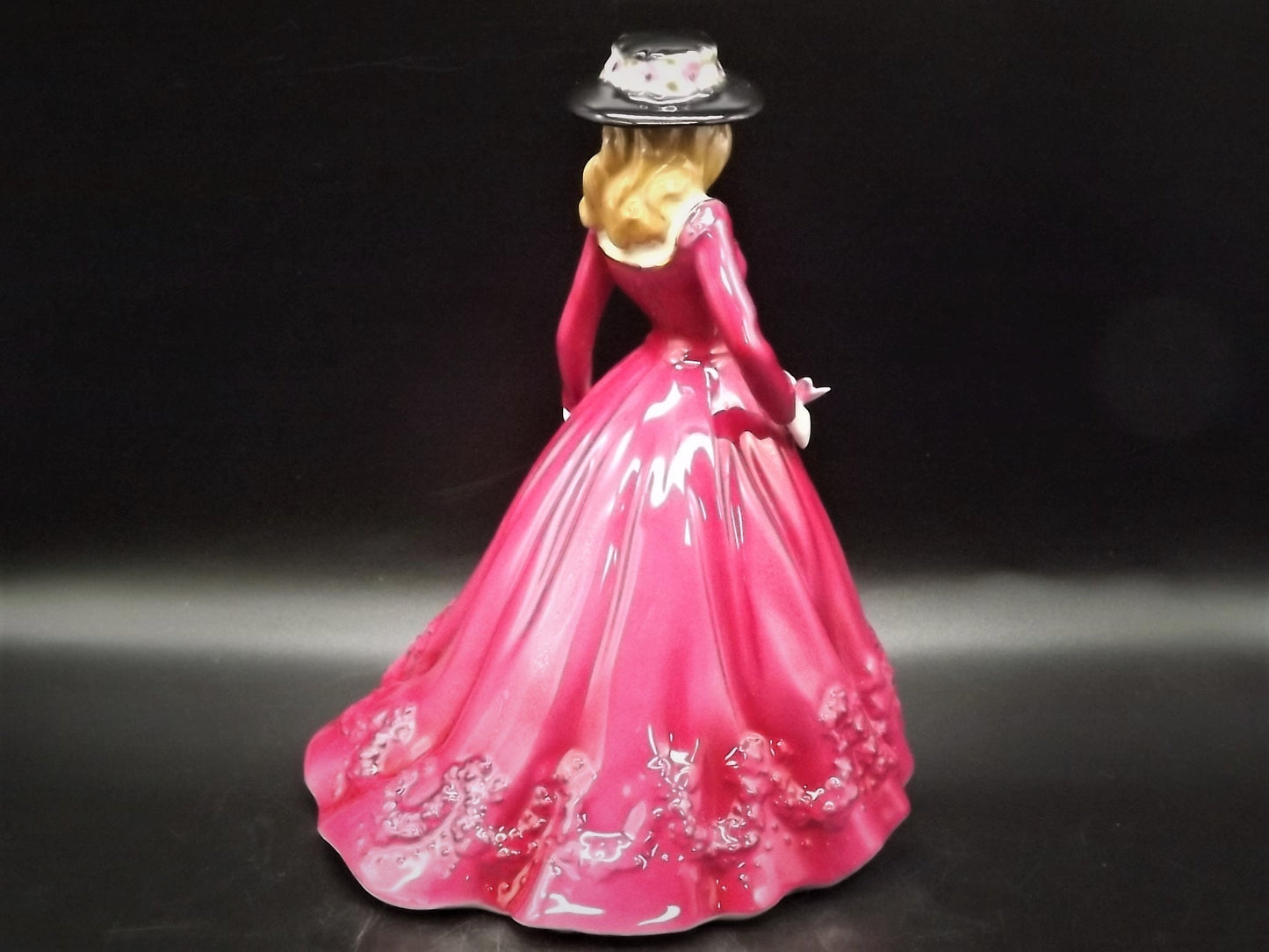 Vintage Royal Worcester "Christina" Figurine: Les Petites Bone China, England