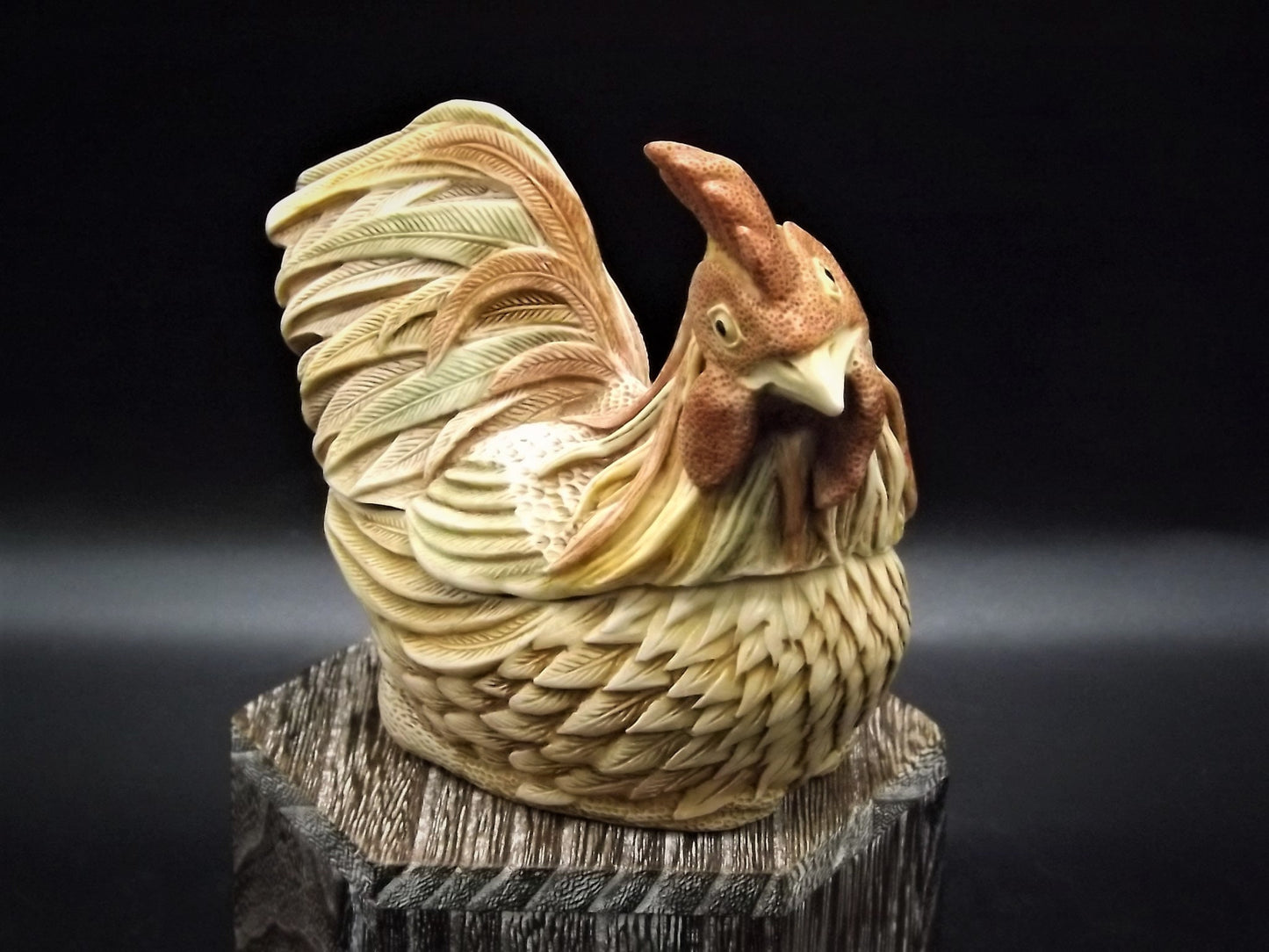 Harmony Kingdom Rooster Figurine: Rise and Shine, Version Two, Limited Edition