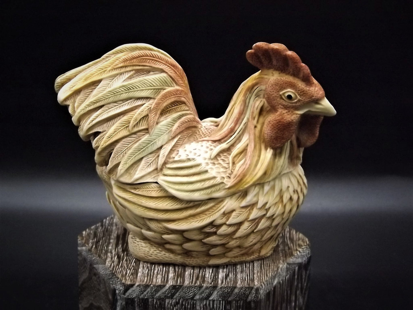 Harmony Kingdom Rooster Figurine: Rise and Shine, Version Two, Limited Edition