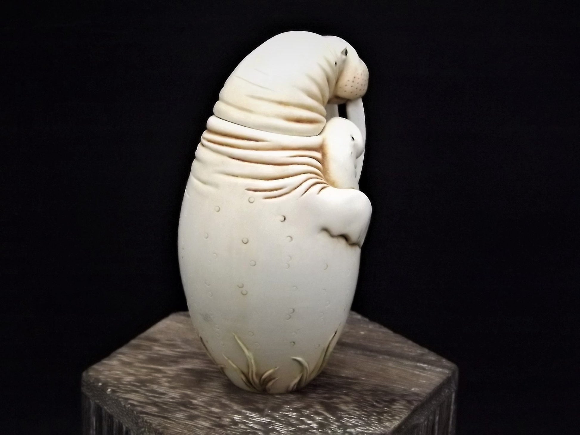 Adam Binder "Coo Coo Kachoo" Walrus Figurine: Limited Edition #85/250