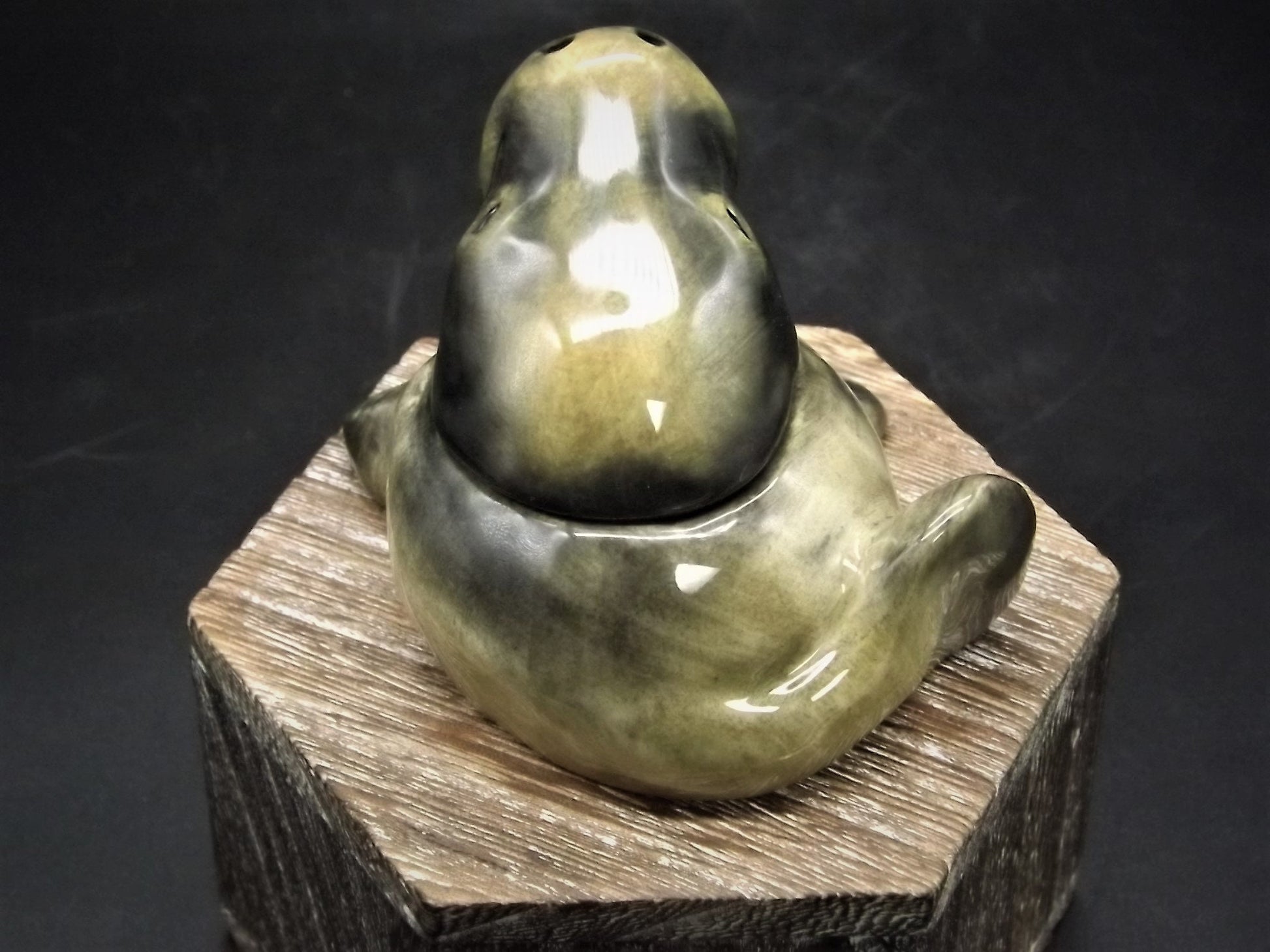 Kevin Francis Face Pot: Monuke the Manatee Figurine (COA & Box)