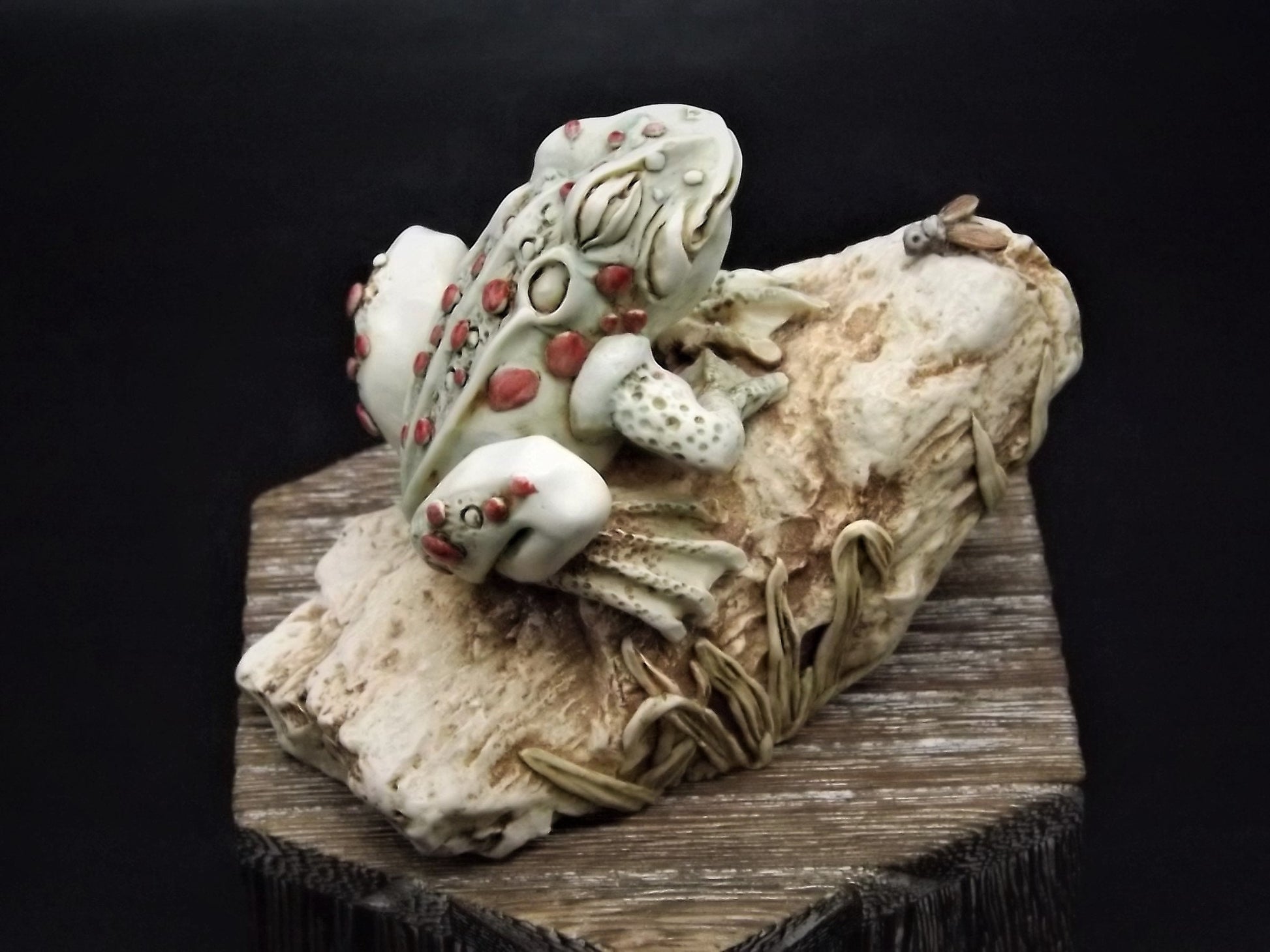 Very Rare Kevin Francis Raymond the Frog Figurine with original box. Limited to only 100 pieces this is #45. Excellent condition!