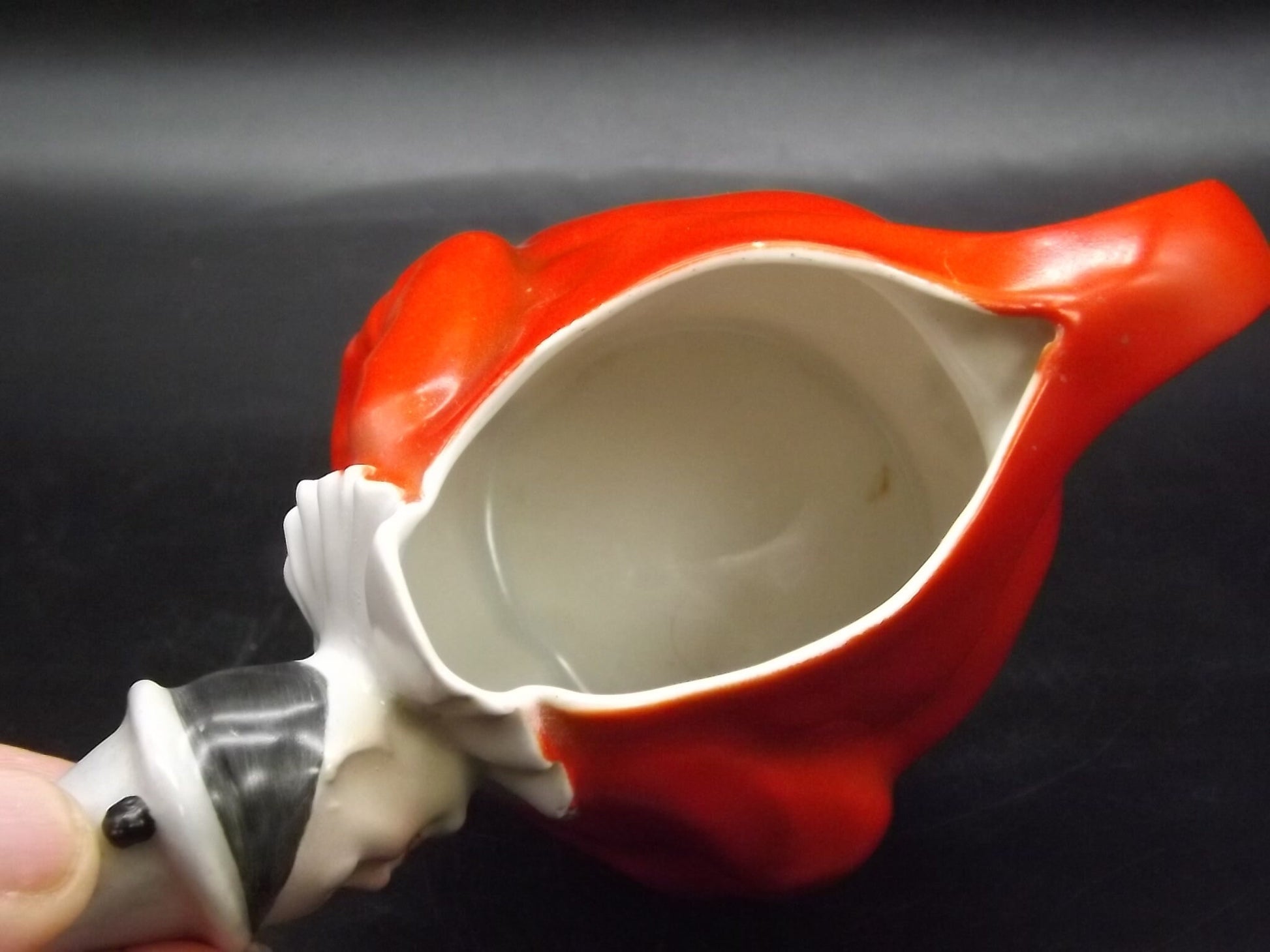 Closeout Sale! Vintage Royal Beyreuth Harlequin Clown Creamer #827. Excellent condition with no chips or cracks.