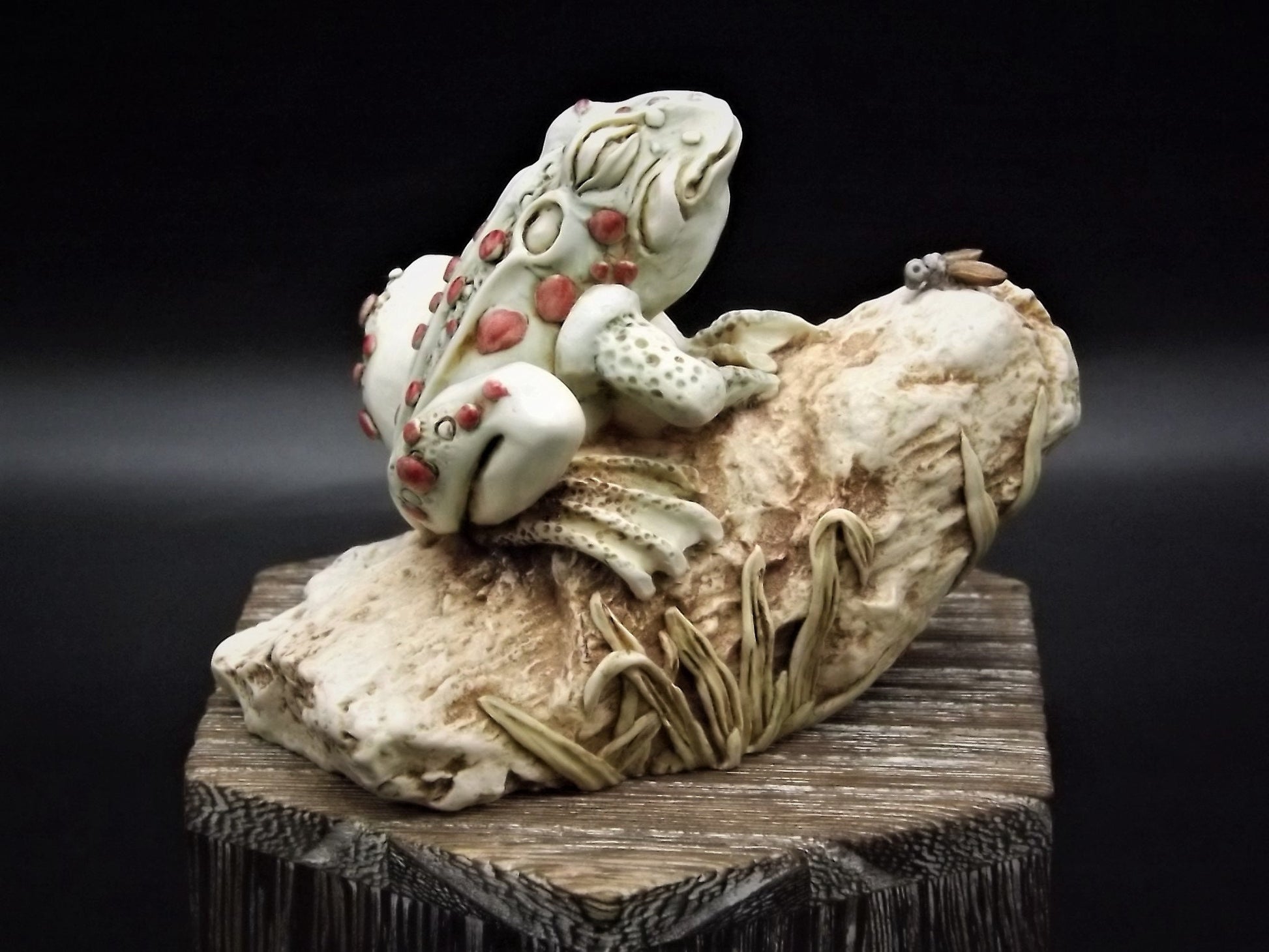 Very Rare Kevin Francis Raymond the Frog Figurine with original box. Limited to only 100 pieces this is #45. Excellent condition!