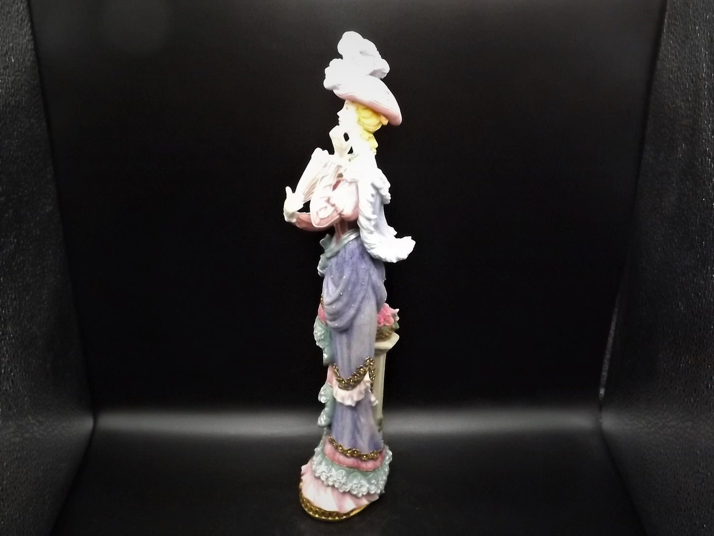 Closeout Sale! Lenox "Graceful Beauty" lady figurine. Hand Painted bonded resin porcelain lady figure. Great condition.