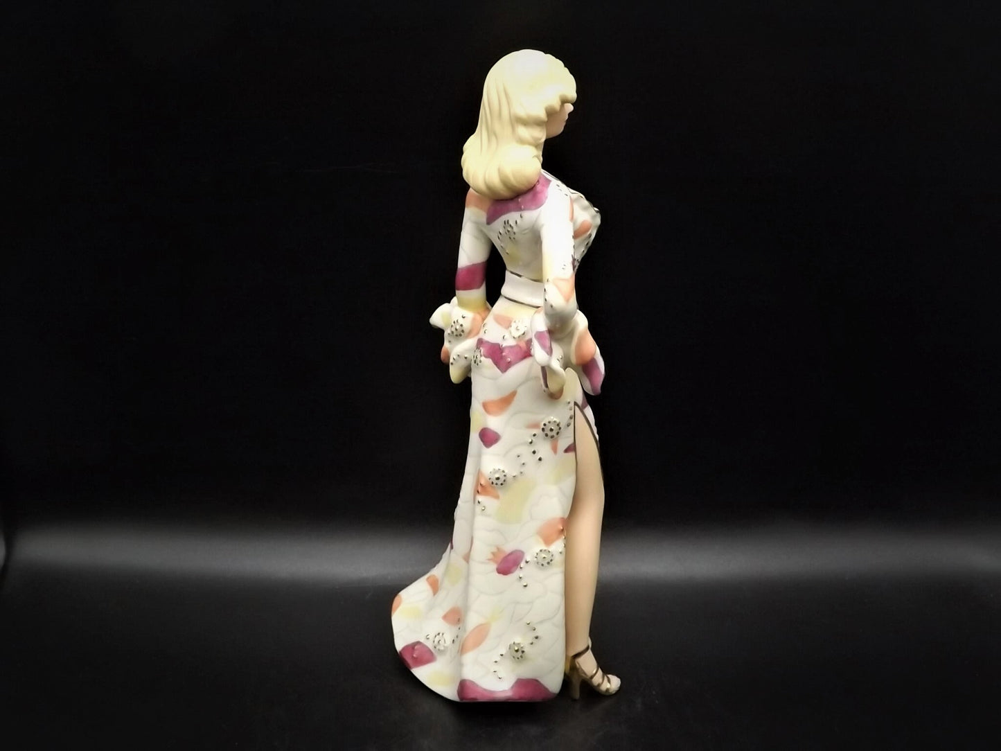 Closeout Sale! Lenox "Disco Darling" lady figurine. Hand Painted porcelain lady figure. Great condition.