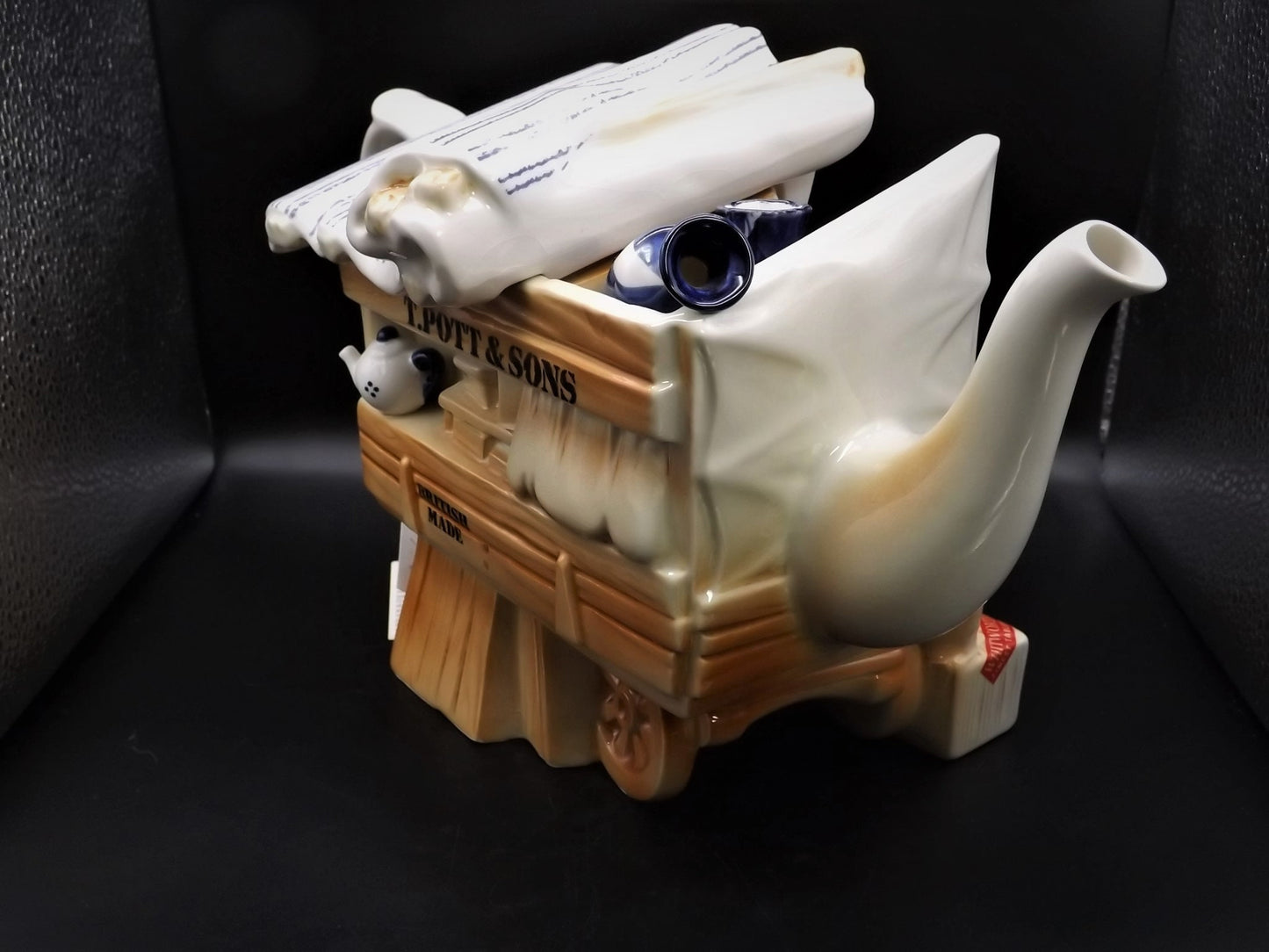 Vintage Cardew Designs Teapot: Woodmanton Pottery, Artist Signed