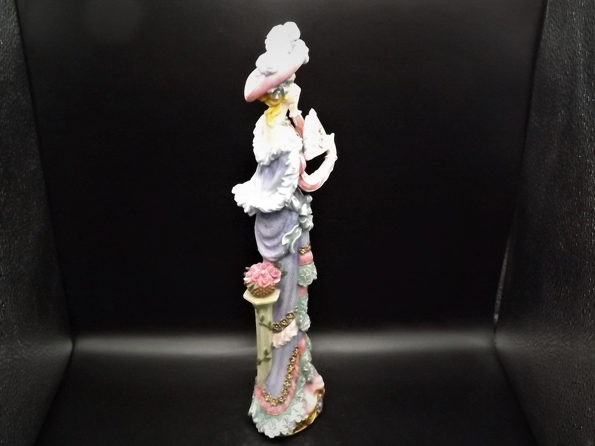 Closeout Sale! Lenox "Graceful Beauty" lady figurine. Hand Painted bonded resin porcelain lady figure. Great condition.