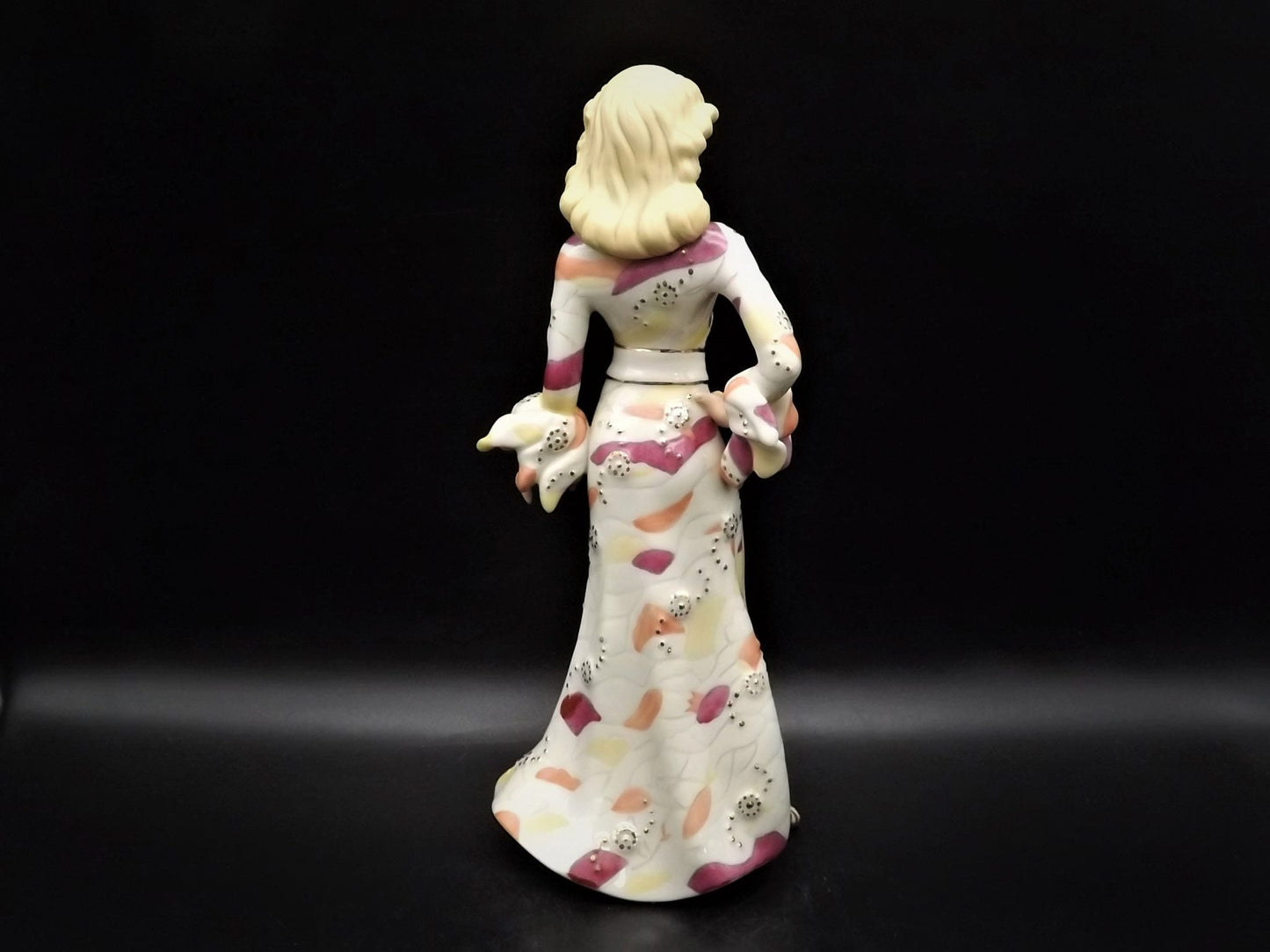 Closeout Sale! Lenox "Disco Darling" lady figurine. Hand Painted porcelain lady figure. Great condition.