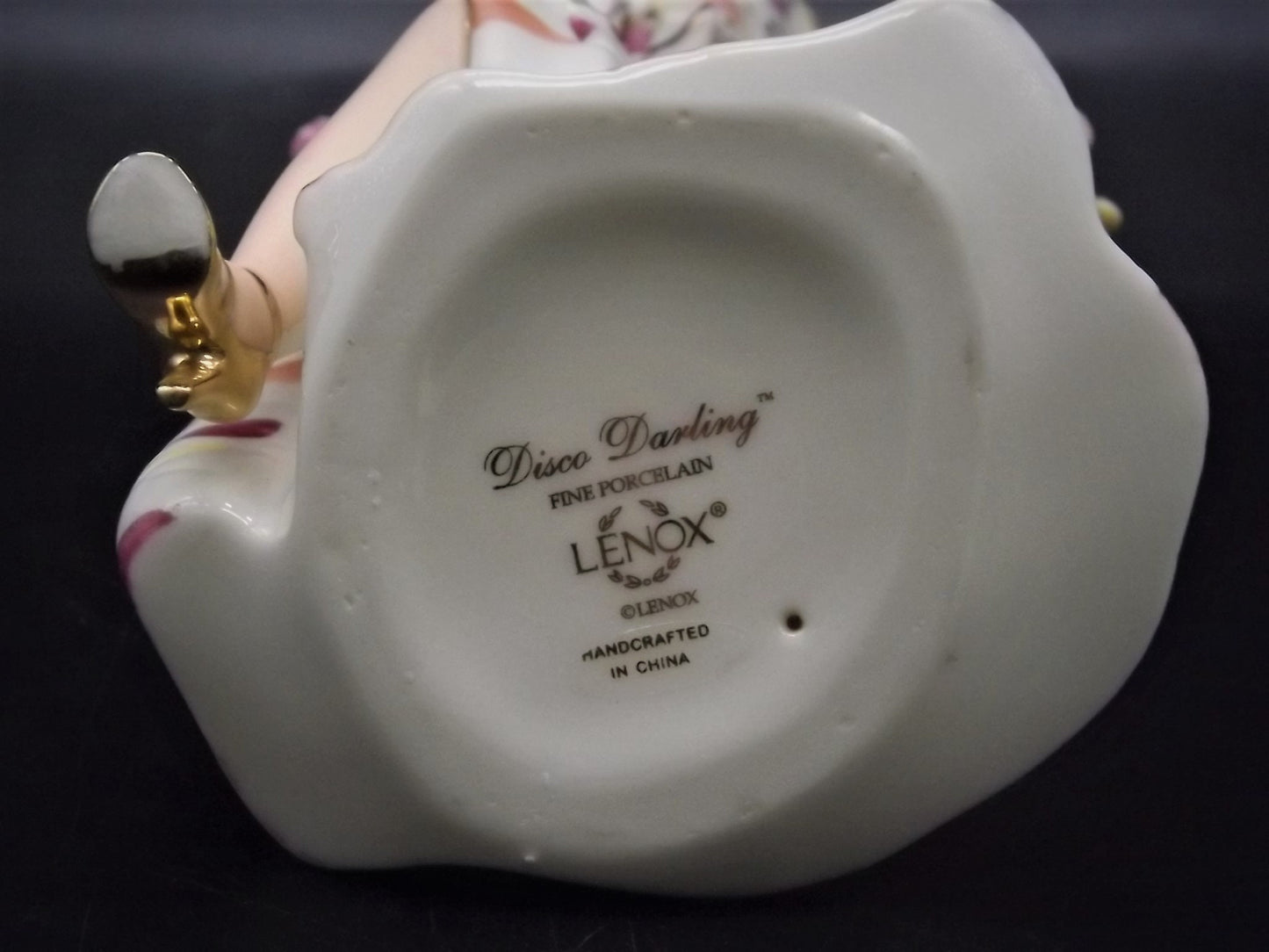 Closeout Sale! Lenox "Disco Darling" lady figurine. Hand Painted porcelain lady figure. Great condition.