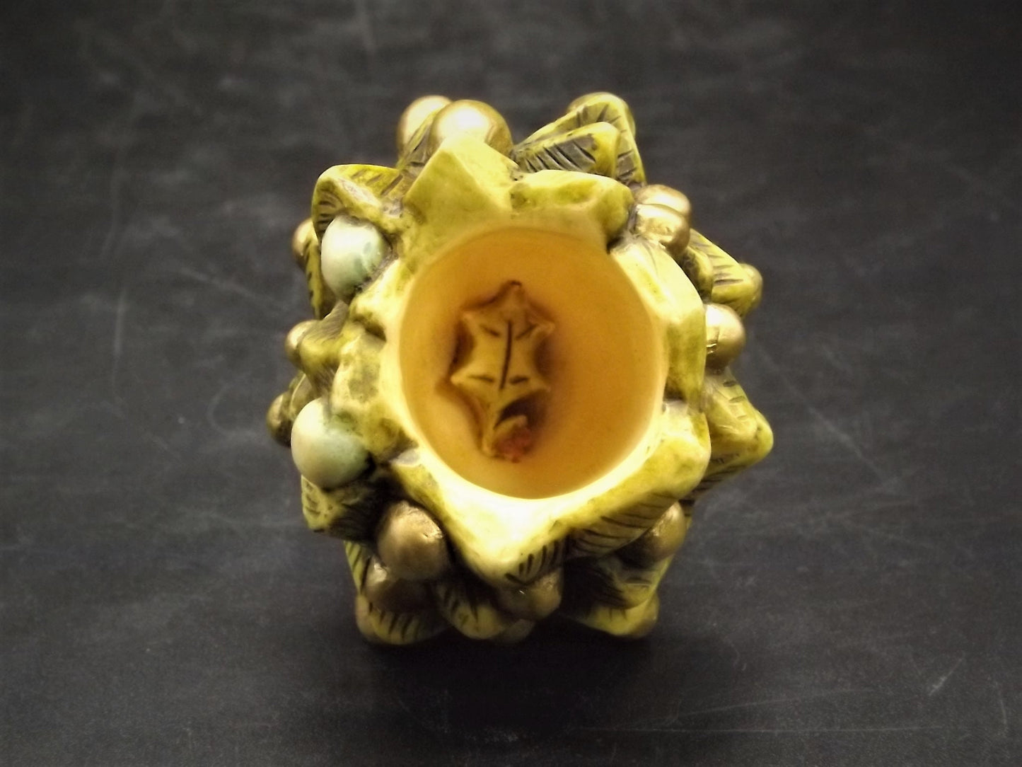 Harmony Kingdom Pot Bellys "Green Gleamer" Christmas tree Figurine with original box and COA. Excellent condition!