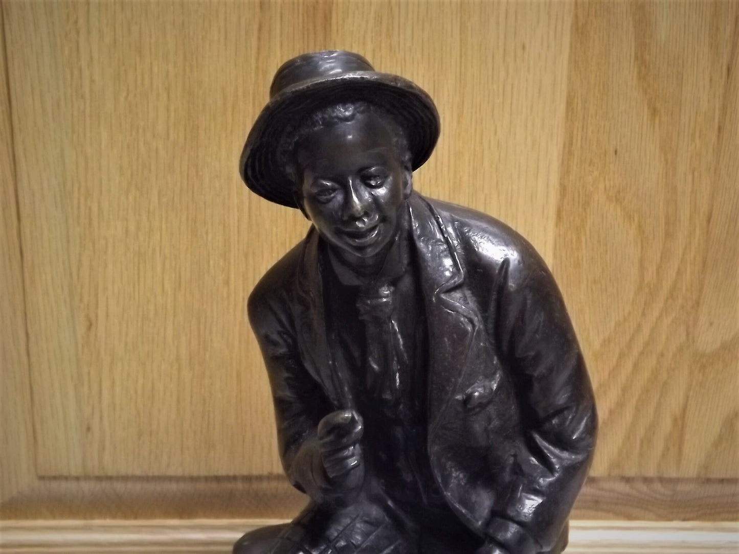 Closeout Sale! Vintage Bronze rare Charles Valton (1851-1918) Statue. This piece is in great shape - there are two small chips on base.