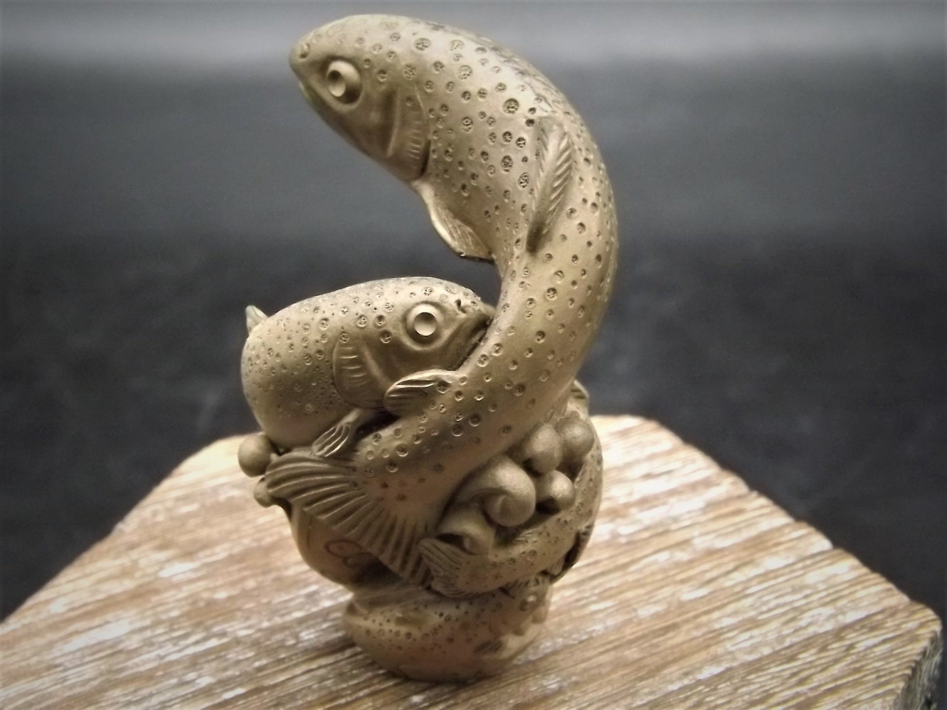 Rare Adam Binder Gallery series Cold Cast Bronze "Spawn Free". With original box and COA. Excellent shape limited edition #95.