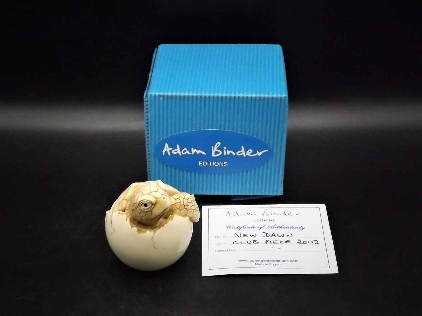 Adam Binder Club Redemption series "New Dawn". With original box and COA. Excellent shape limited edition of 1,100 pieces.