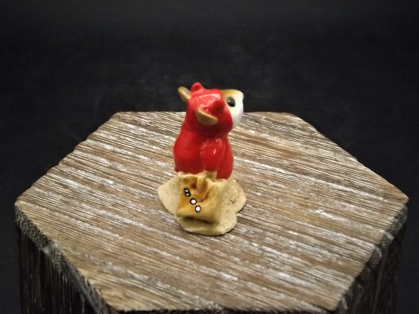 Vintage Wee Forest Folk Halloween Mouse: "Little Devil" Figurine