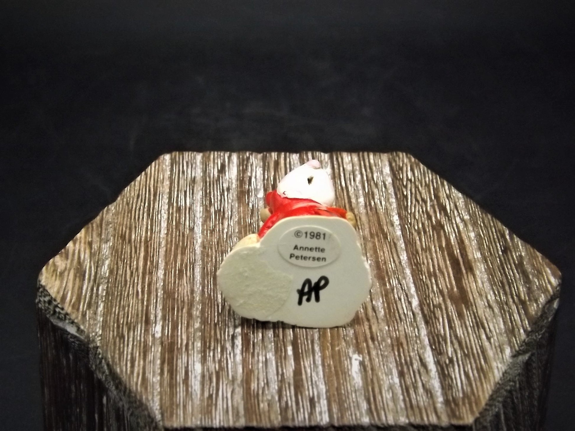 Vintage Wee Forest Folk Halloween Mouse: "Little Devil" Figurine