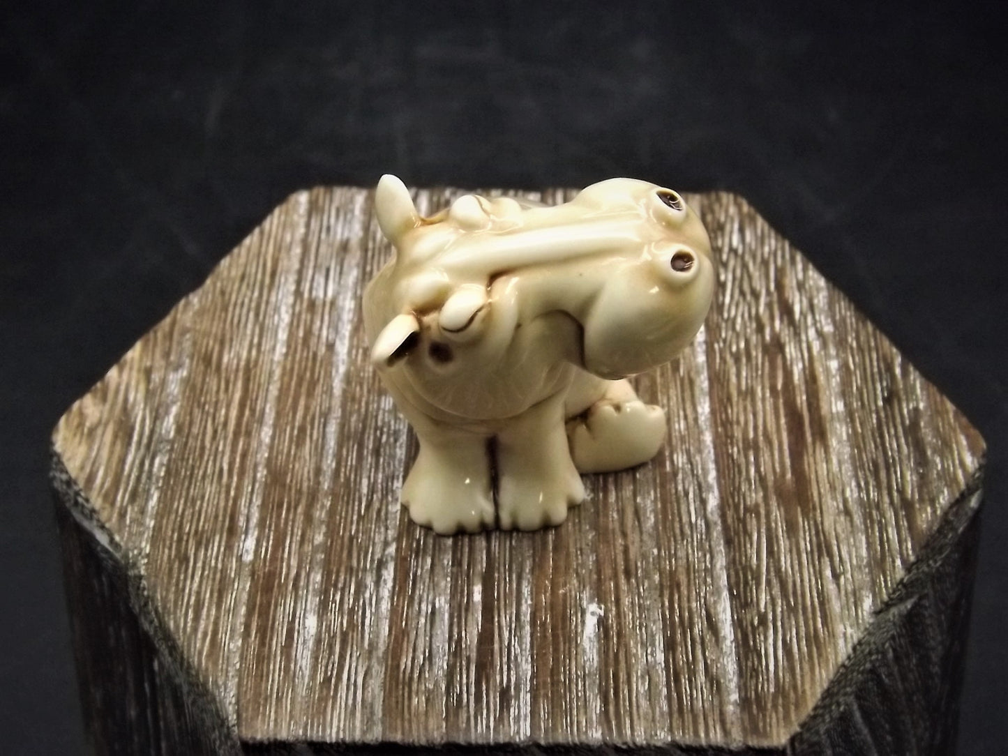 Fragile World "Sleeping Hippo" Figurine by Martin Perry Studios. Limited Edition to only 250 pieces with original box and COA. Excellent!