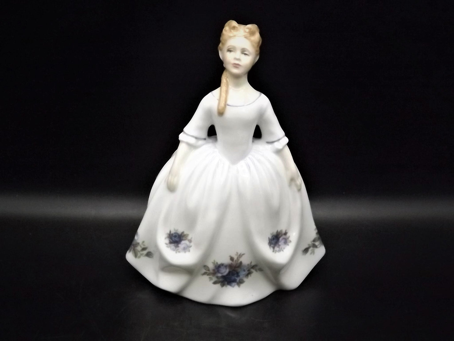 Vintage Royal Doulton Figurine: Moonlight Rose HN 3483, Signed