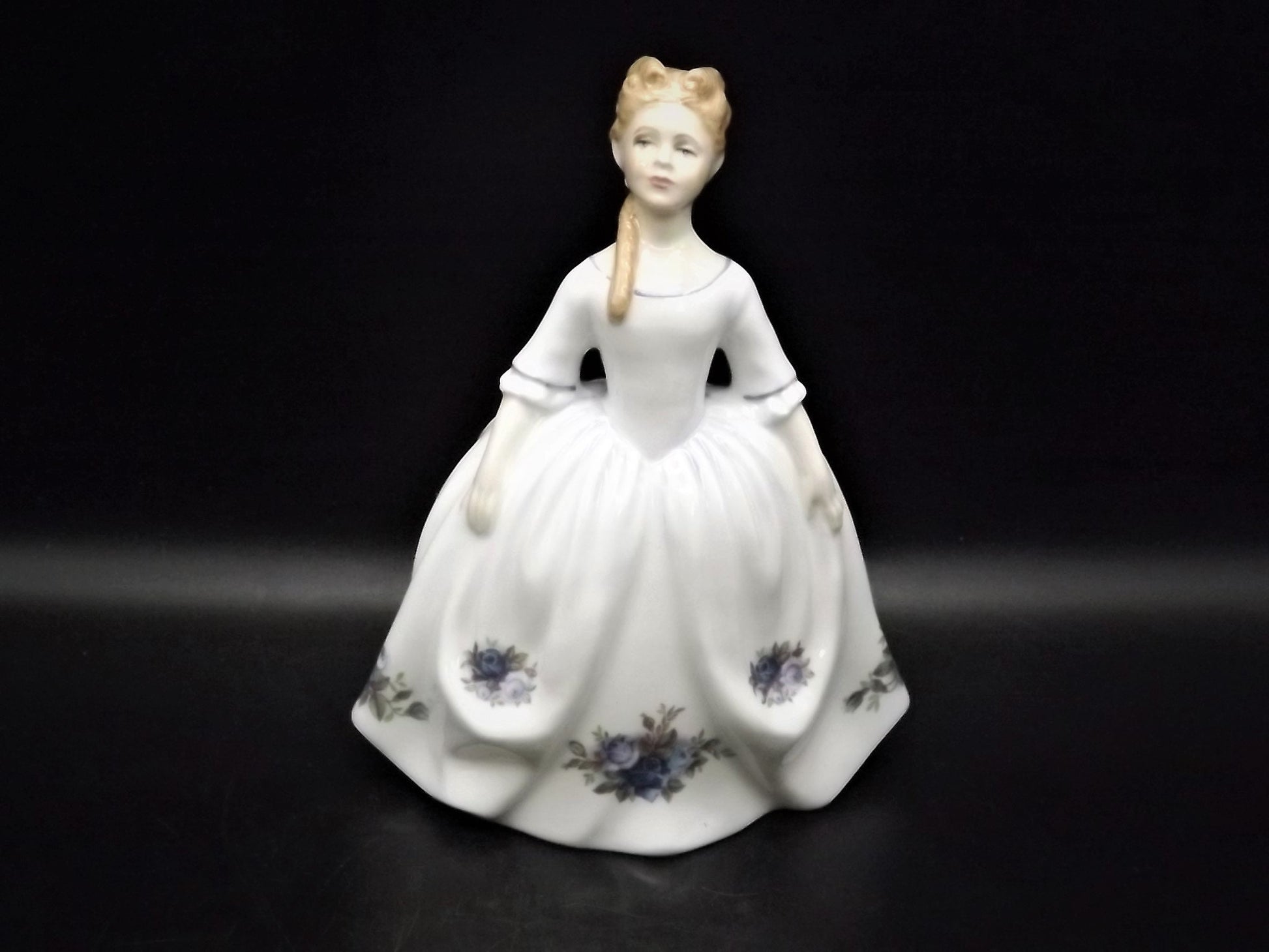 Vintage Royal Doulton Figurine: Moonlight Rose HN 3483, Signed