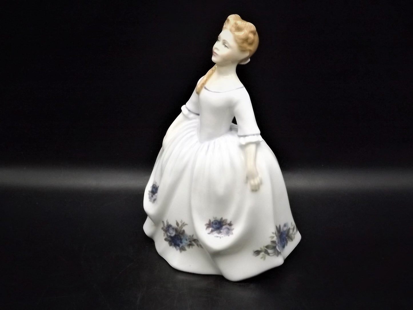 Vintage Royal Doulton Figurine: Moonlight Rose HN 3483, Signed