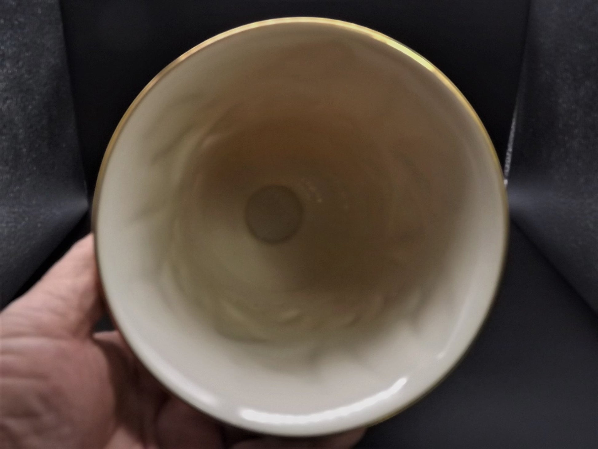 Vintage Lenox "Tulips" porcelain vase flower holder. Excellent condition no box.